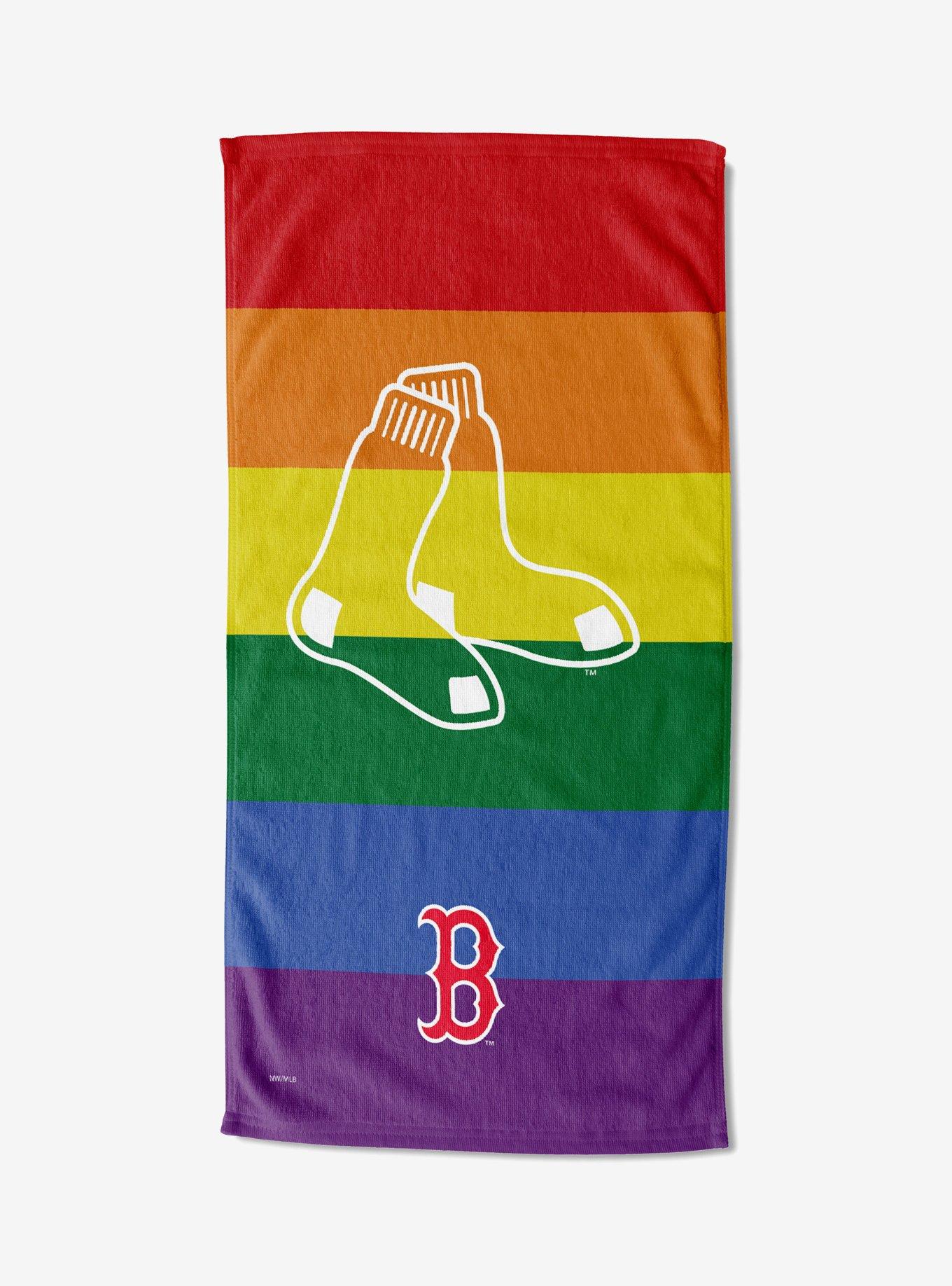 MLB Boston Red Sox Pride Series Beach Towel, , hi-res