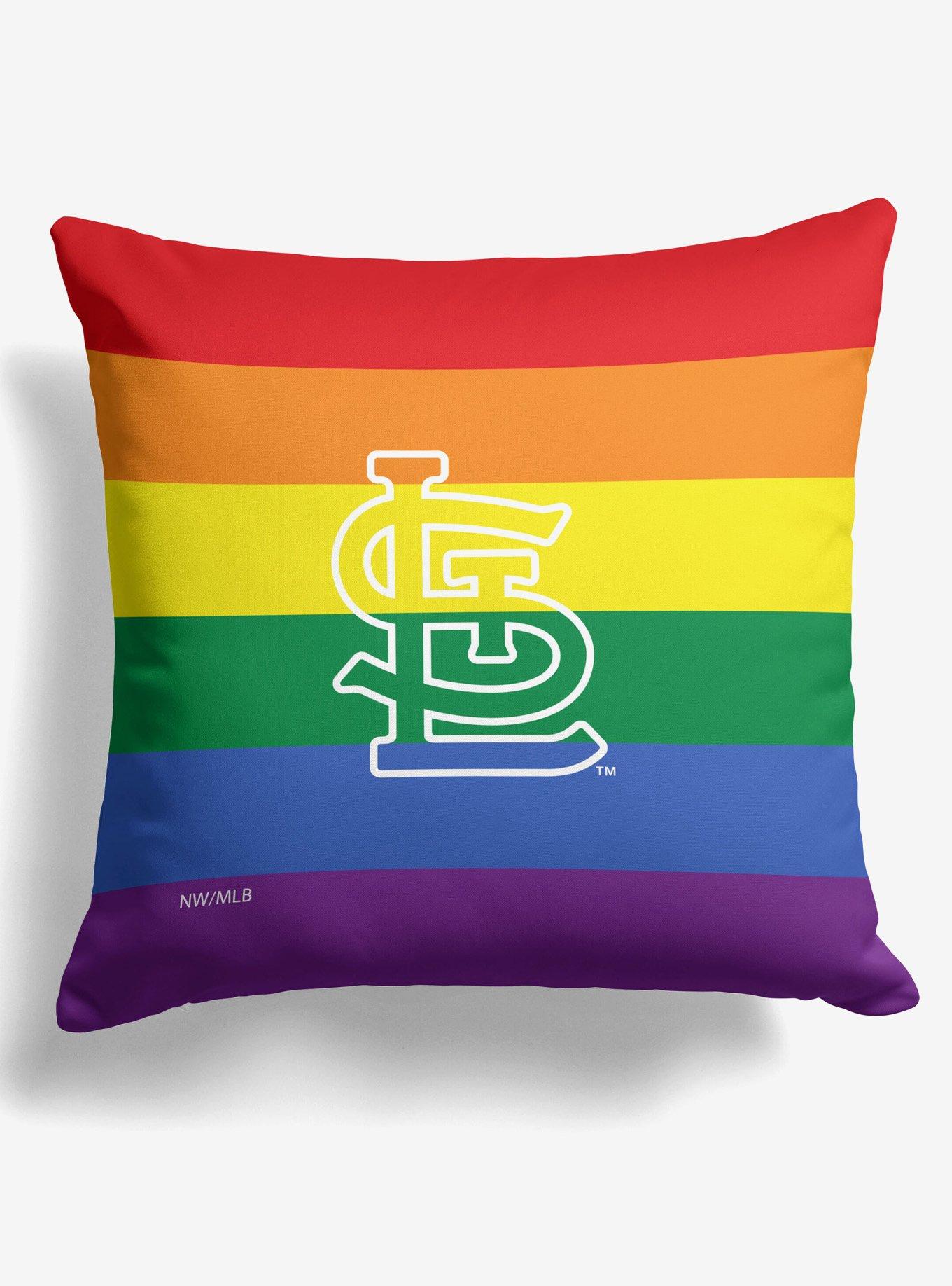 MLB St. Louis Cardinals Pride Series Throw Pillow, , hi-res