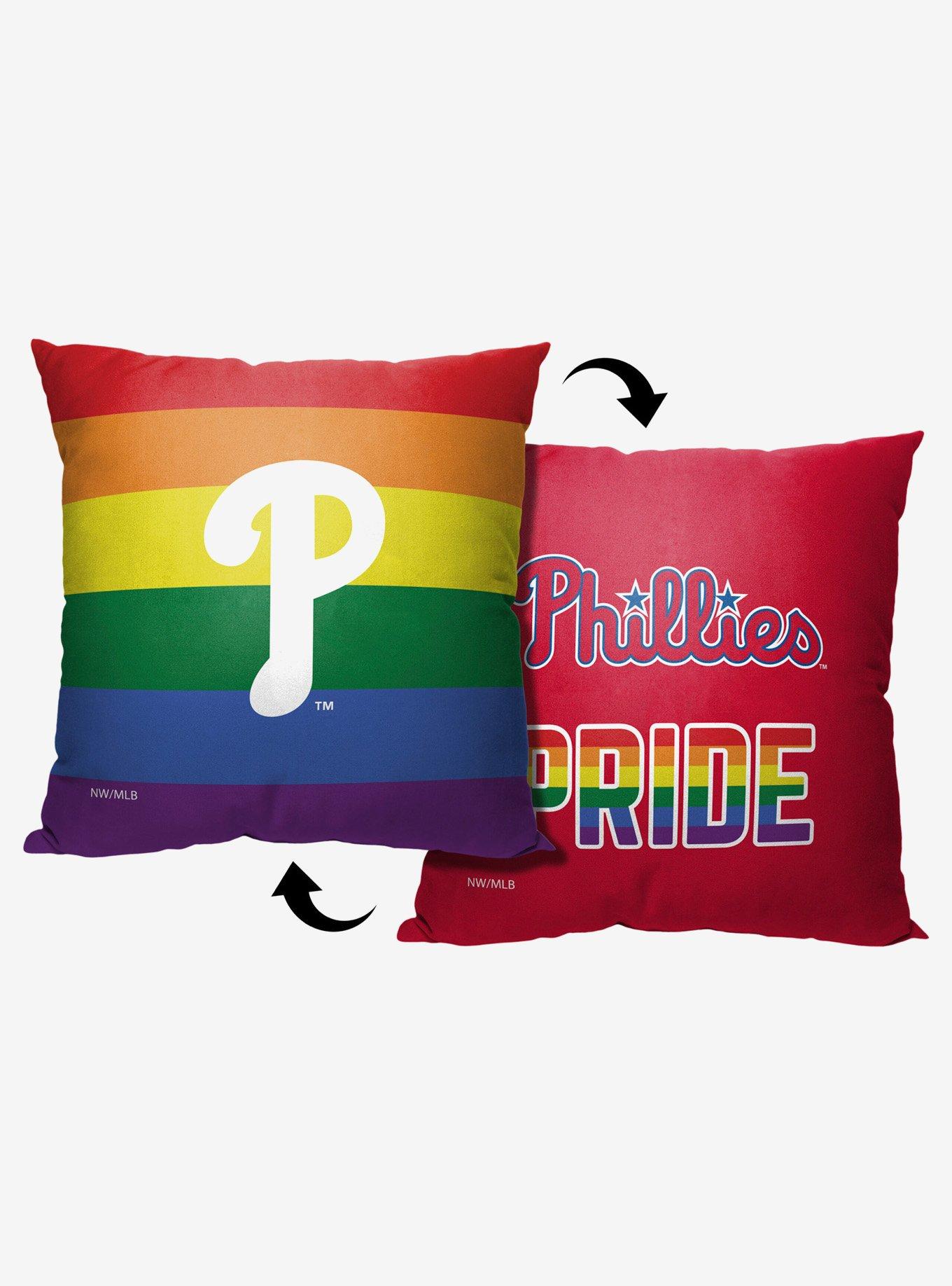 MLB Philadelphia Phillies Pride Series Throw Pillow, , hi-res