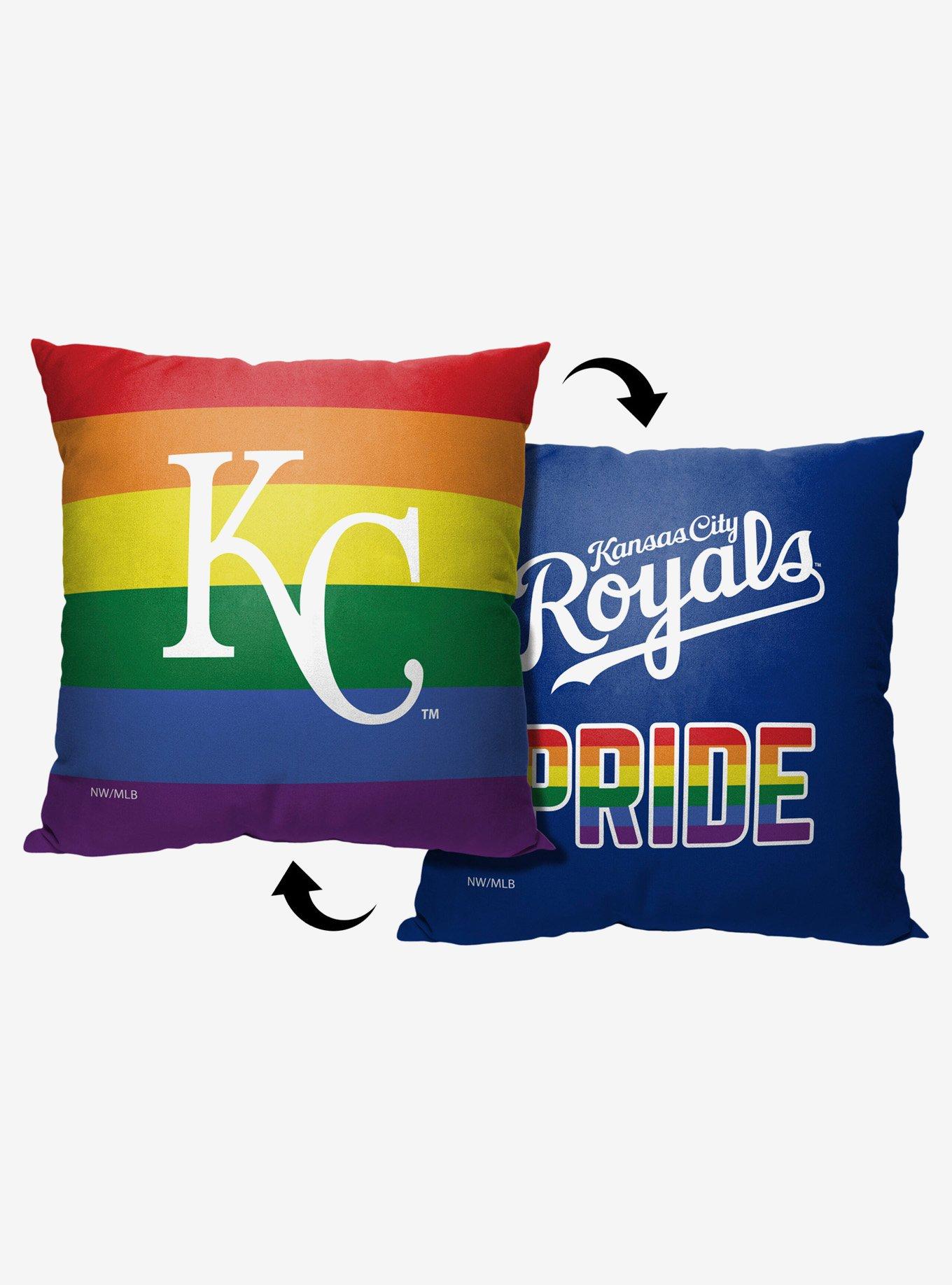 MLB Kansas City Royals Pride Series Throw Pillow, , hi-res