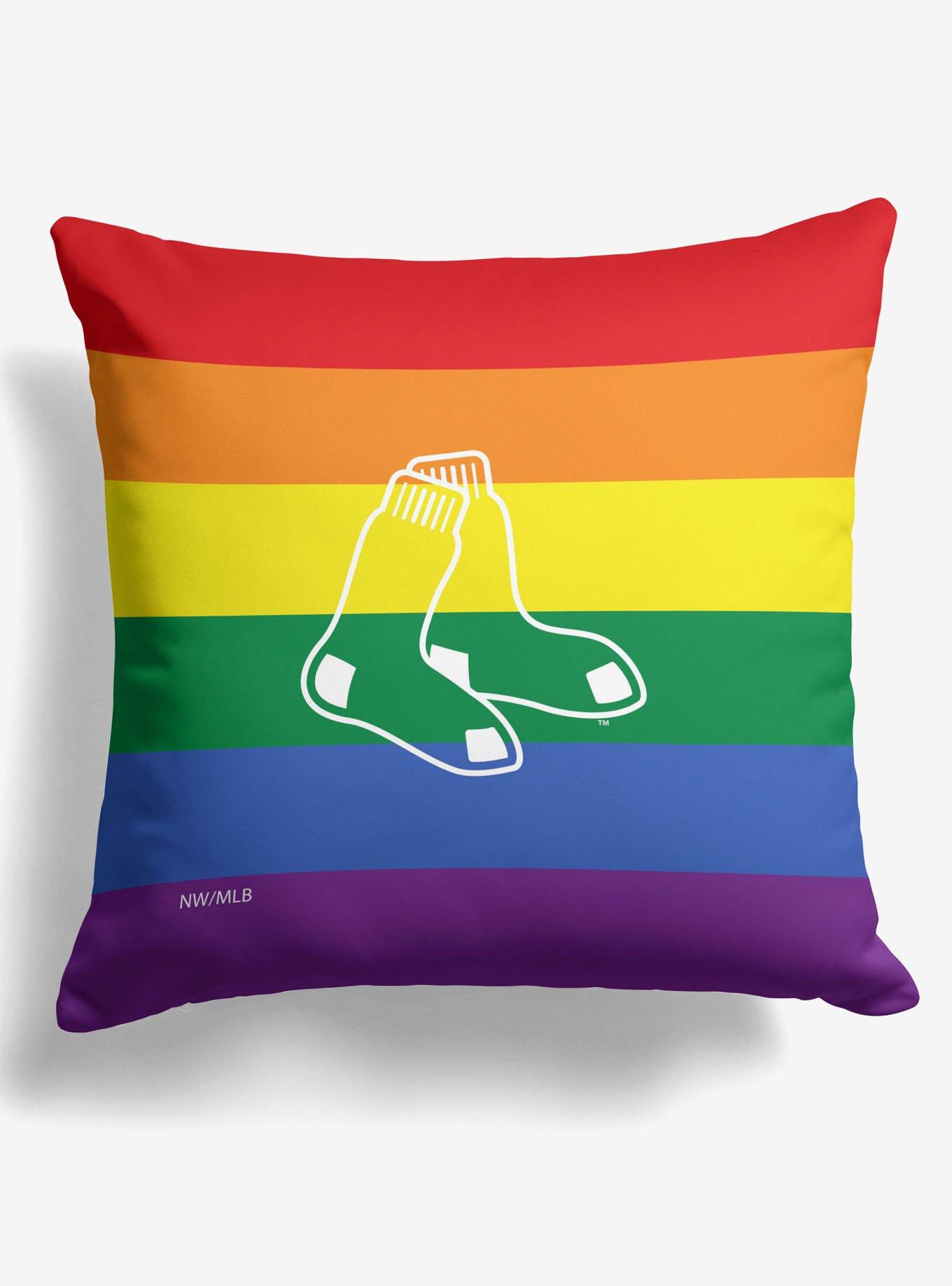MLB Boston Red Sox Pride Series Throw Pillow, , hi-res