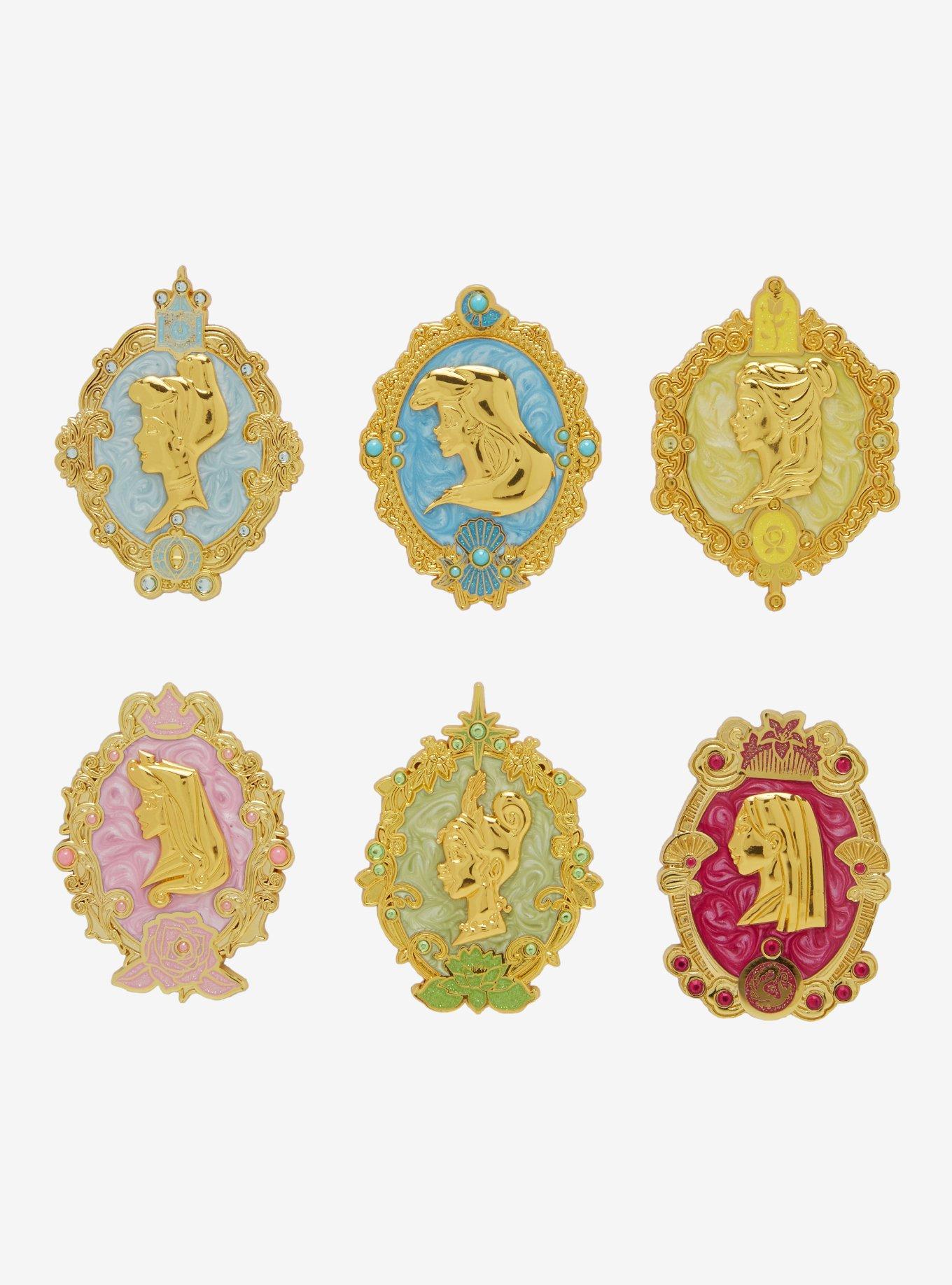 Disney Princess Brooch Blind Box Enamel Pin — BoxLunch Exclusive, , hi-res
