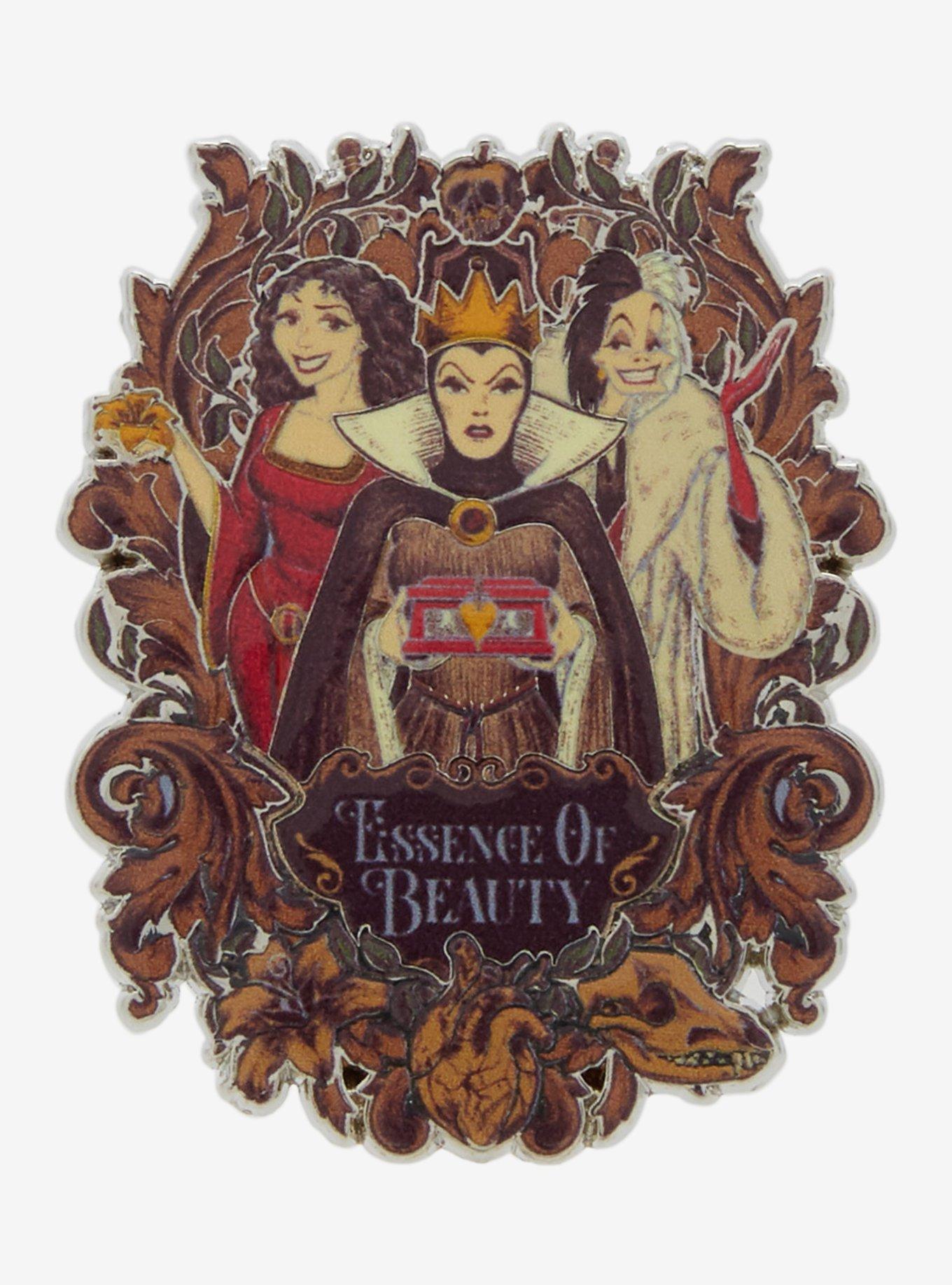 Disney Villains Essence of Beauty Enamel Pin — BoxLunch Exclusive, , hi-res