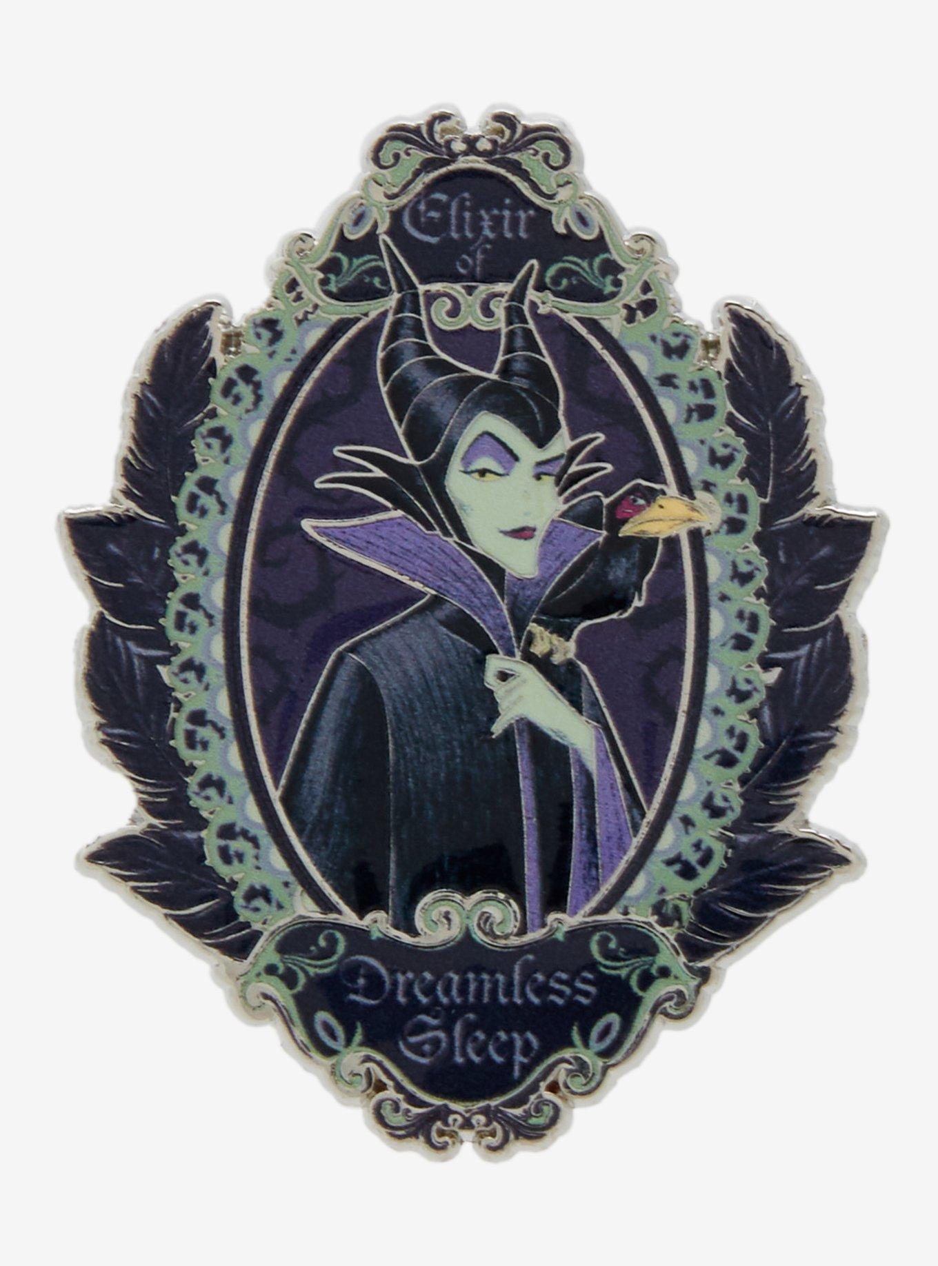 Disney Sleeping Beauty Maleficent Dreamless Sleep Enamel Pin — BoxLunch Exclusive, , hi-res