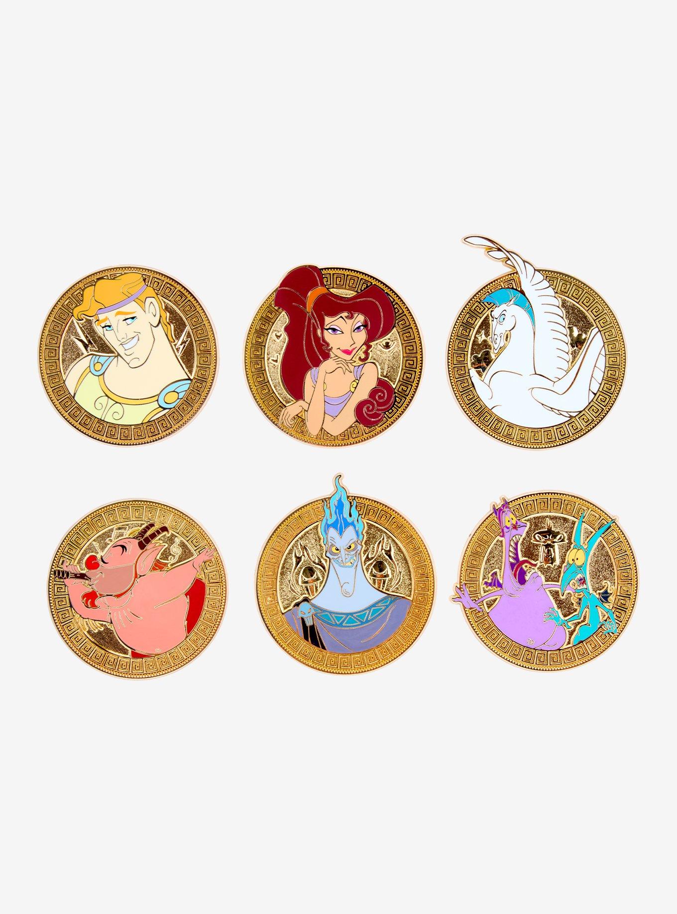 Disney Hercules Coin Blind Box Enamel Pin, , hi-res