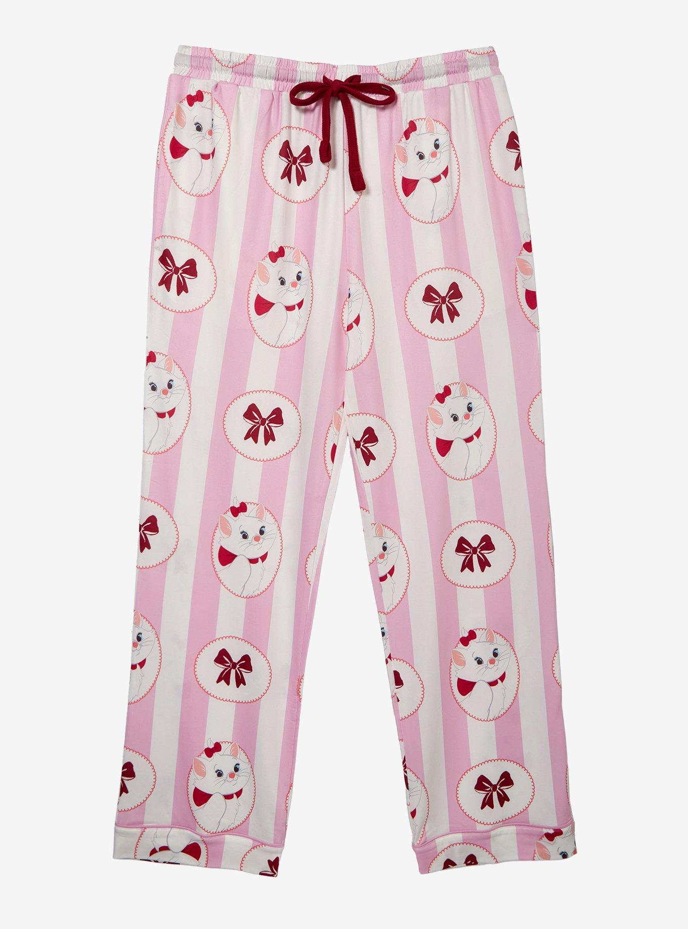 Disney The Aristocats Marie Striped Plus Size Sleep Pants - BoxLunch Exclusive