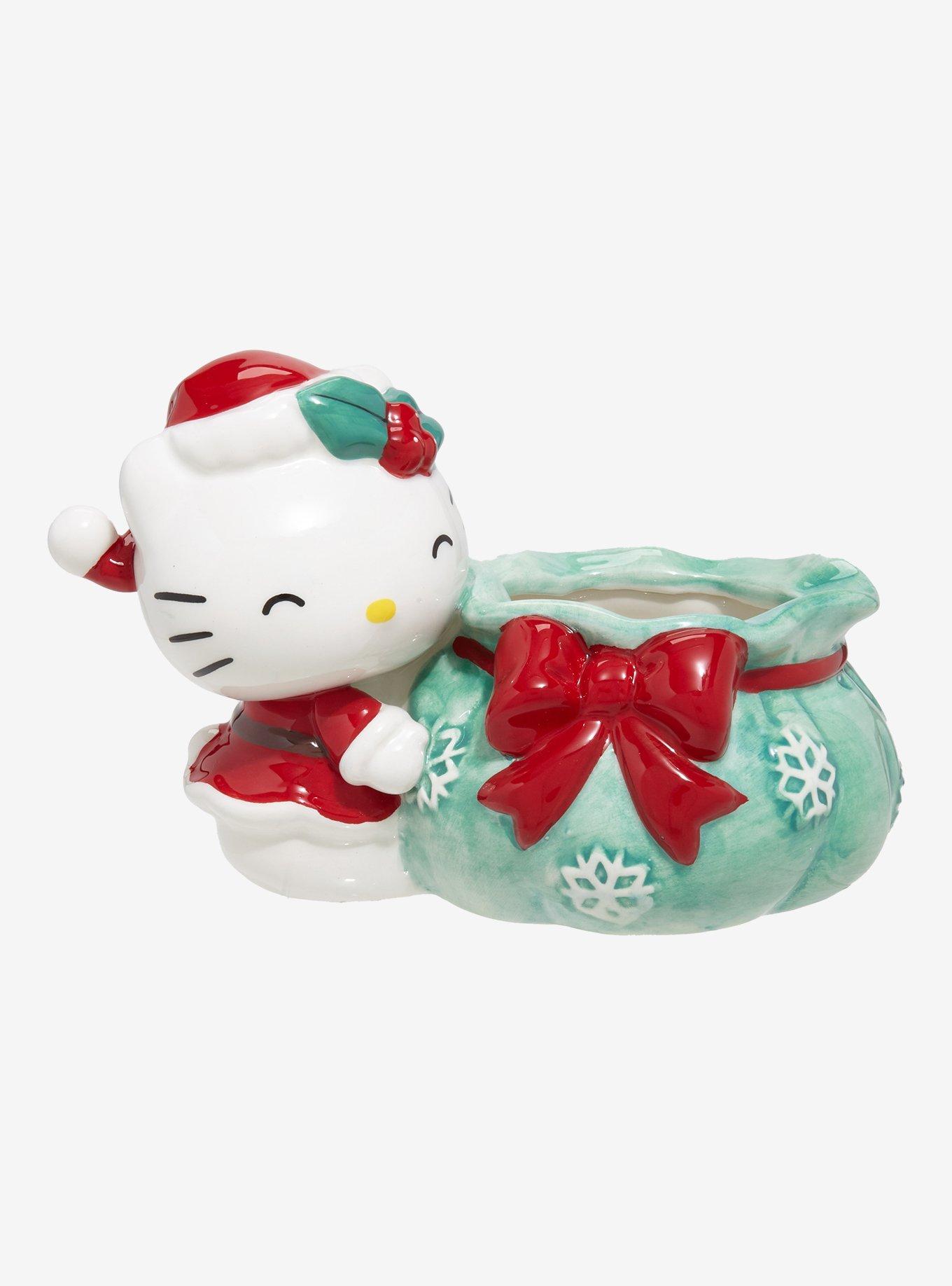 Sanrio Hello Kitty Holiday Sack Figural Candy Dish — BoxLunch Exclusive, , hi-res