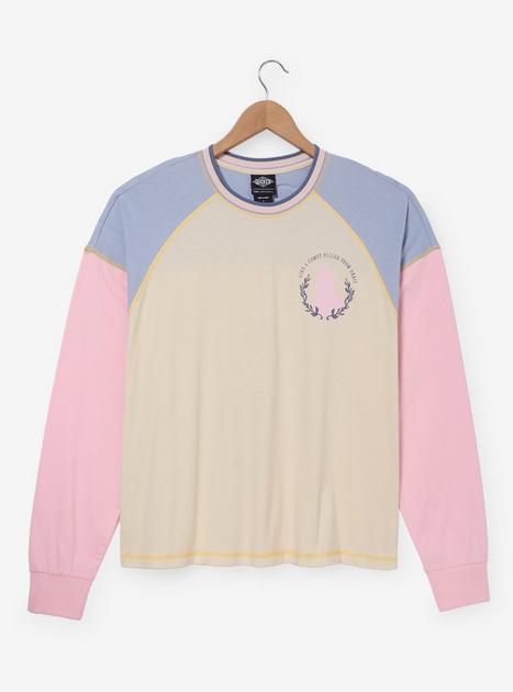 Wicked: For Good Glinda For Good Women's Plus Size Raglan Long Sleeve T ...