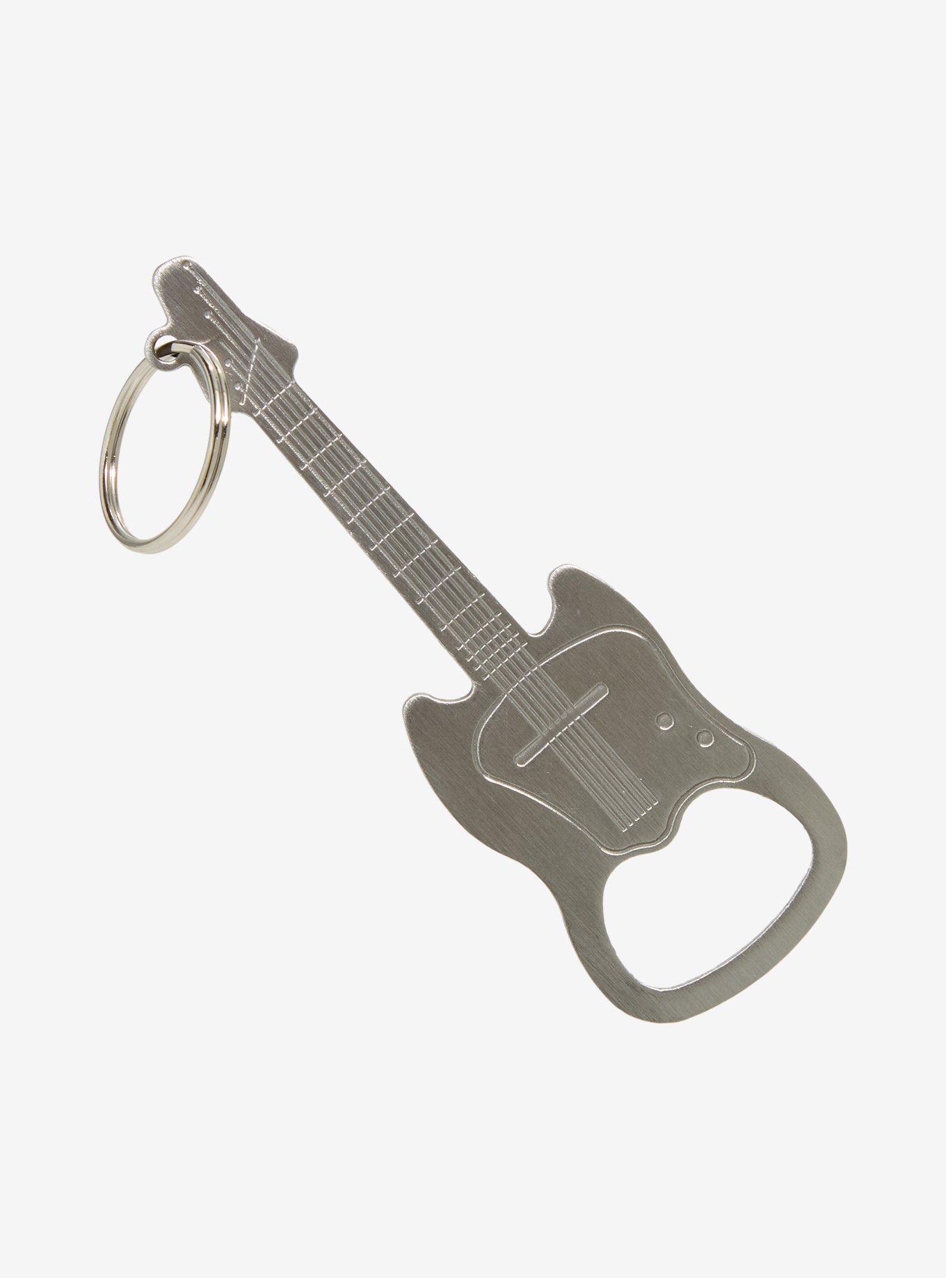 Guitar Bottle Opener Key Chain, , hi-res