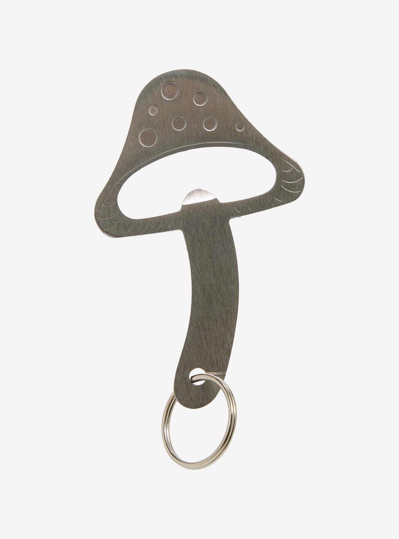 Mushroom Bottle Opener Key Chain, , hi-res
