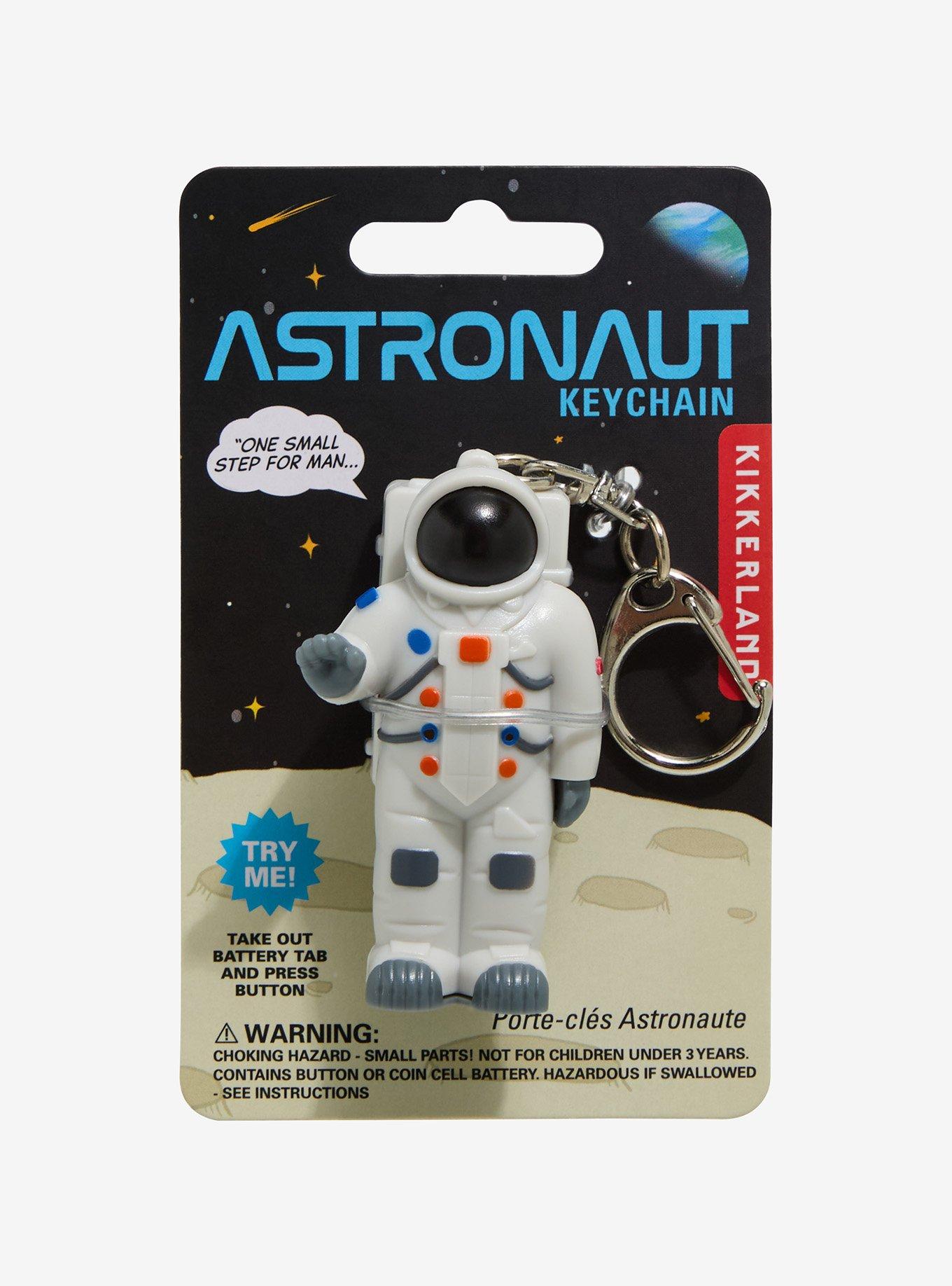Kikkerland Astronaut LED & Sound Key Chain, , hi-res