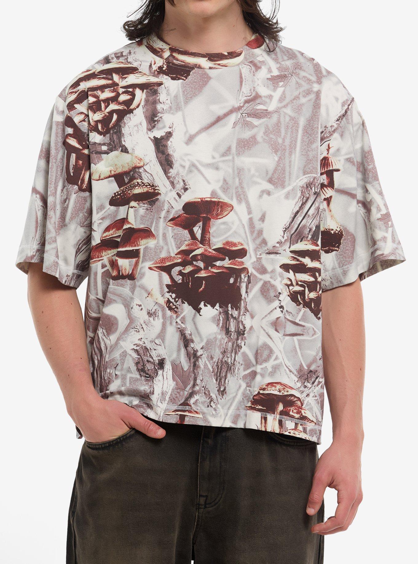 Mushroom Camouflage T-Shirt, , hi-res