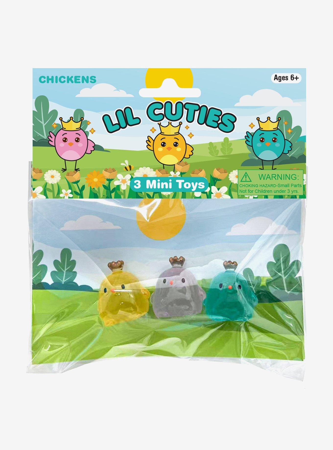 Lil' Cuties Chicken Mini Figure Set, , hi-res