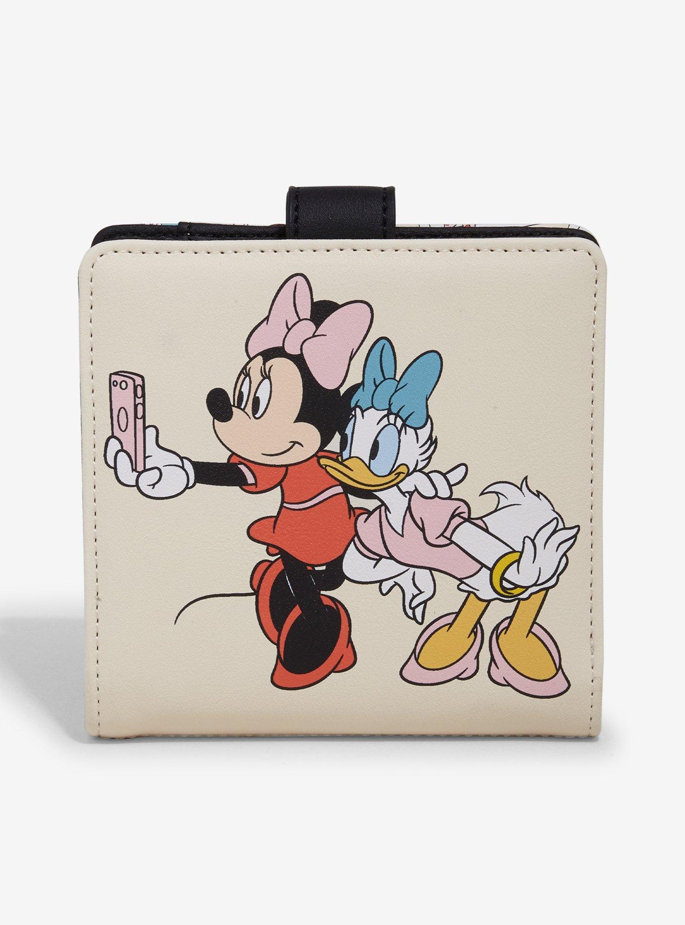 Loungefly Disney Minnie Mouse & Daisy Duck Photos Mini Flap Wallet, , hi-res