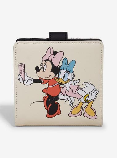 Loungefly Disney Minnie Mouse & Daisy Duck Photos Mini Flap Wallet