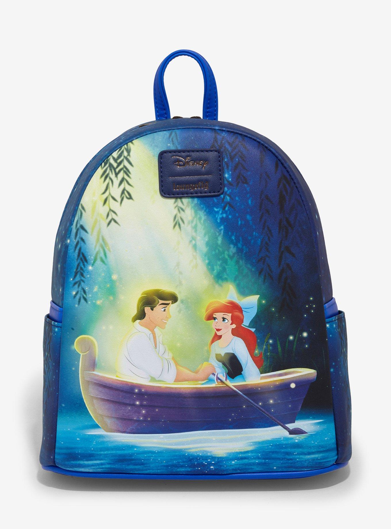 Loungefly Disney The Little Mermaid Couple Boat Ride Mini Backpack, , hi-res
