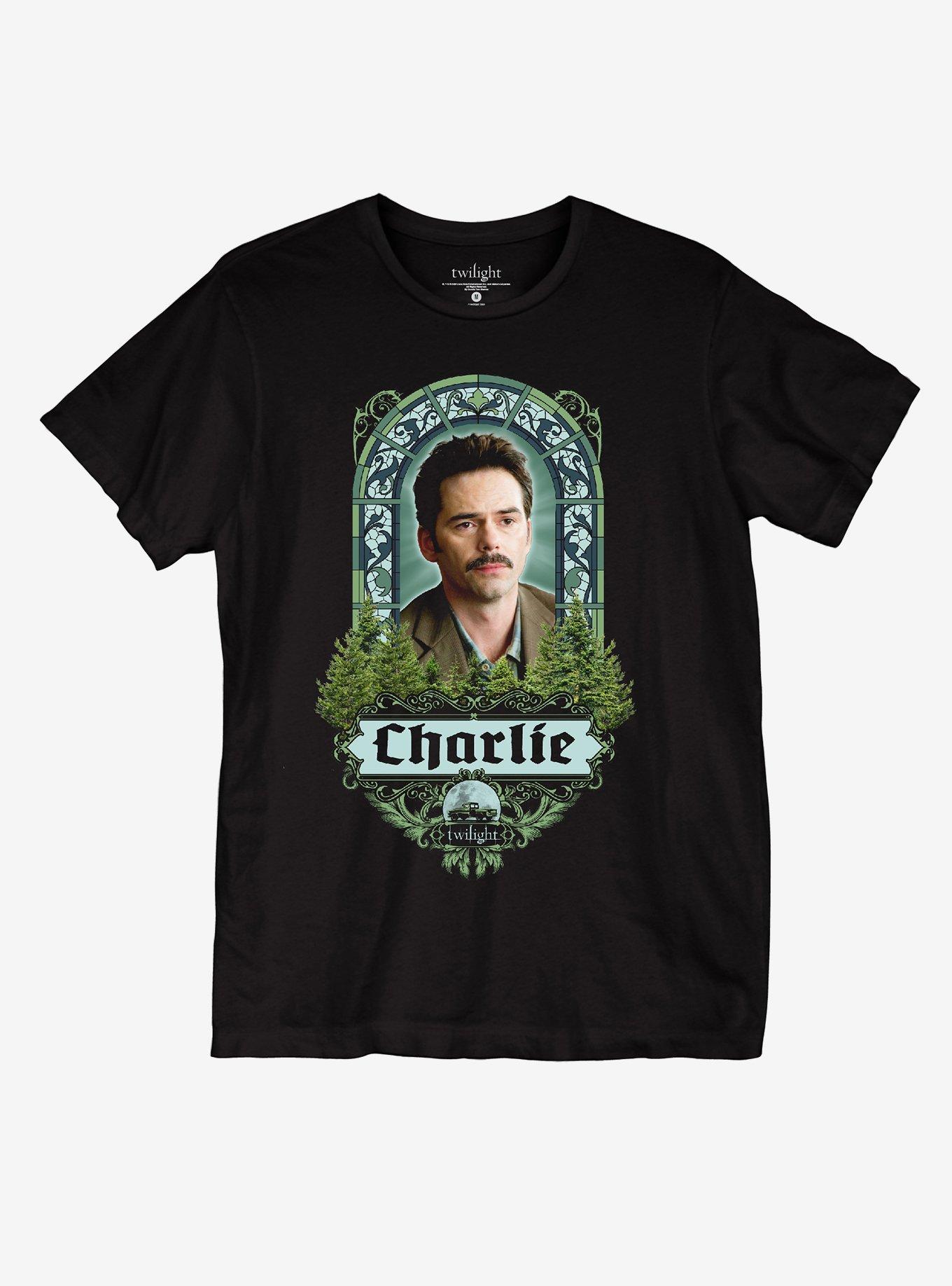 Twilight Charlie Stained Glass Portrait Girls T-Shirt, , hi-res