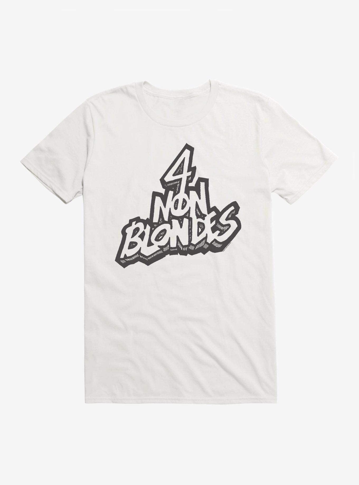 4 Non Blondes Graffiti T-Shirt, WHITE, hi-res