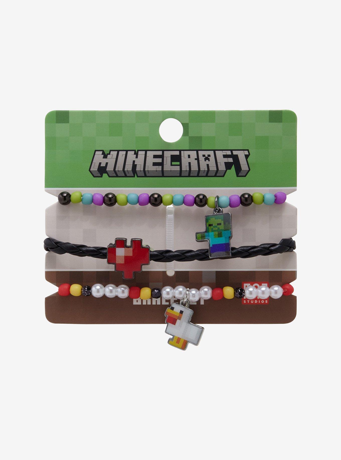 Minecraft Chicken Jockey Bracelet Set, , hi-res