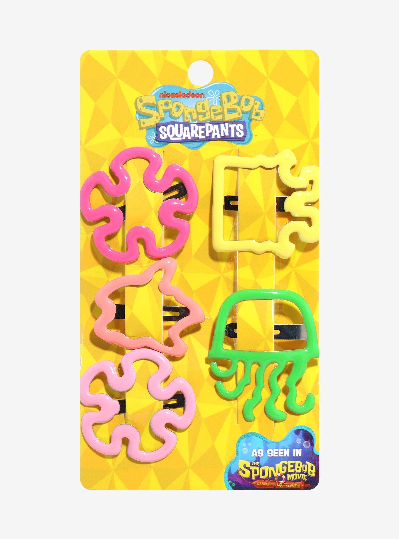 SpongeBob SquarePants Figural Hair Clip Set, , hi-res