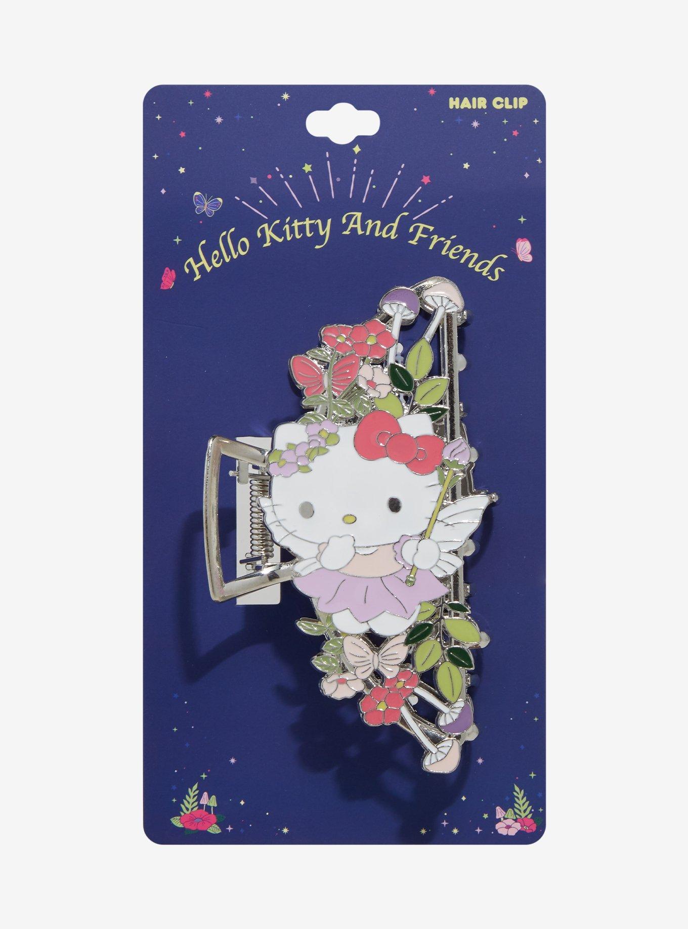 Hello Kitty Flower Fairy Claw Hair Clip, , hi-res