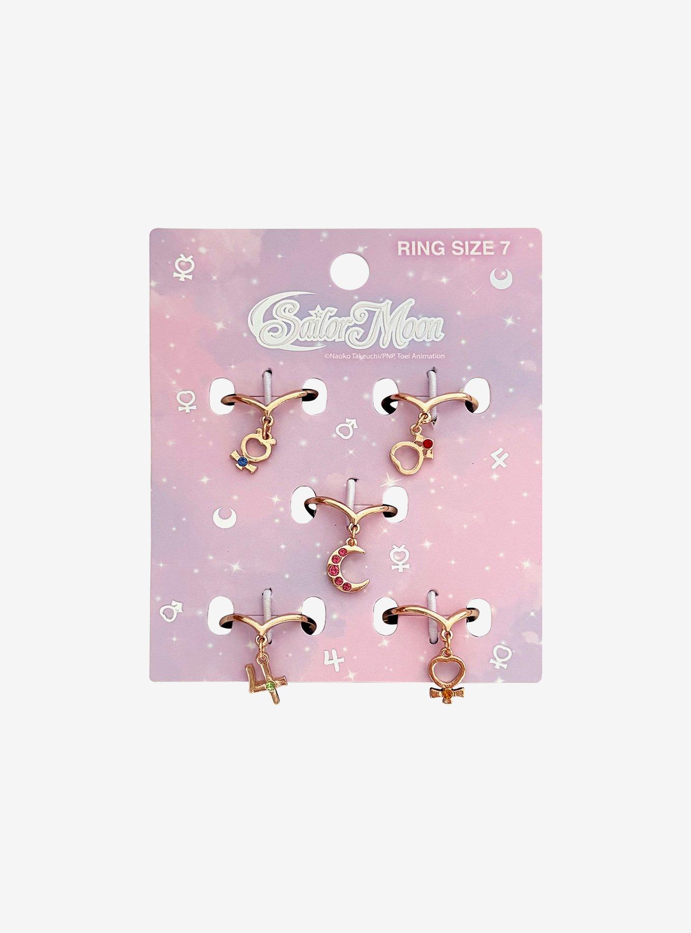 Pretty Guardian Sailor Moon Ring Set, , hi-res