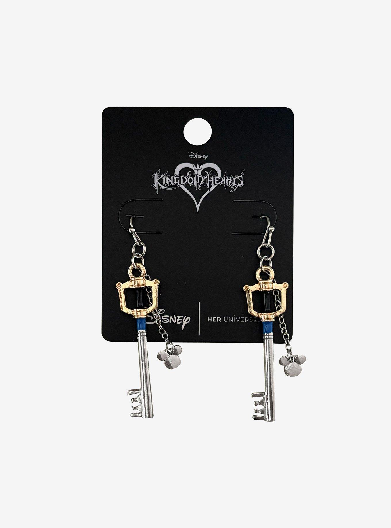 Disney Kingdom Hearts Keyblade Drop Earrings, , hi-res