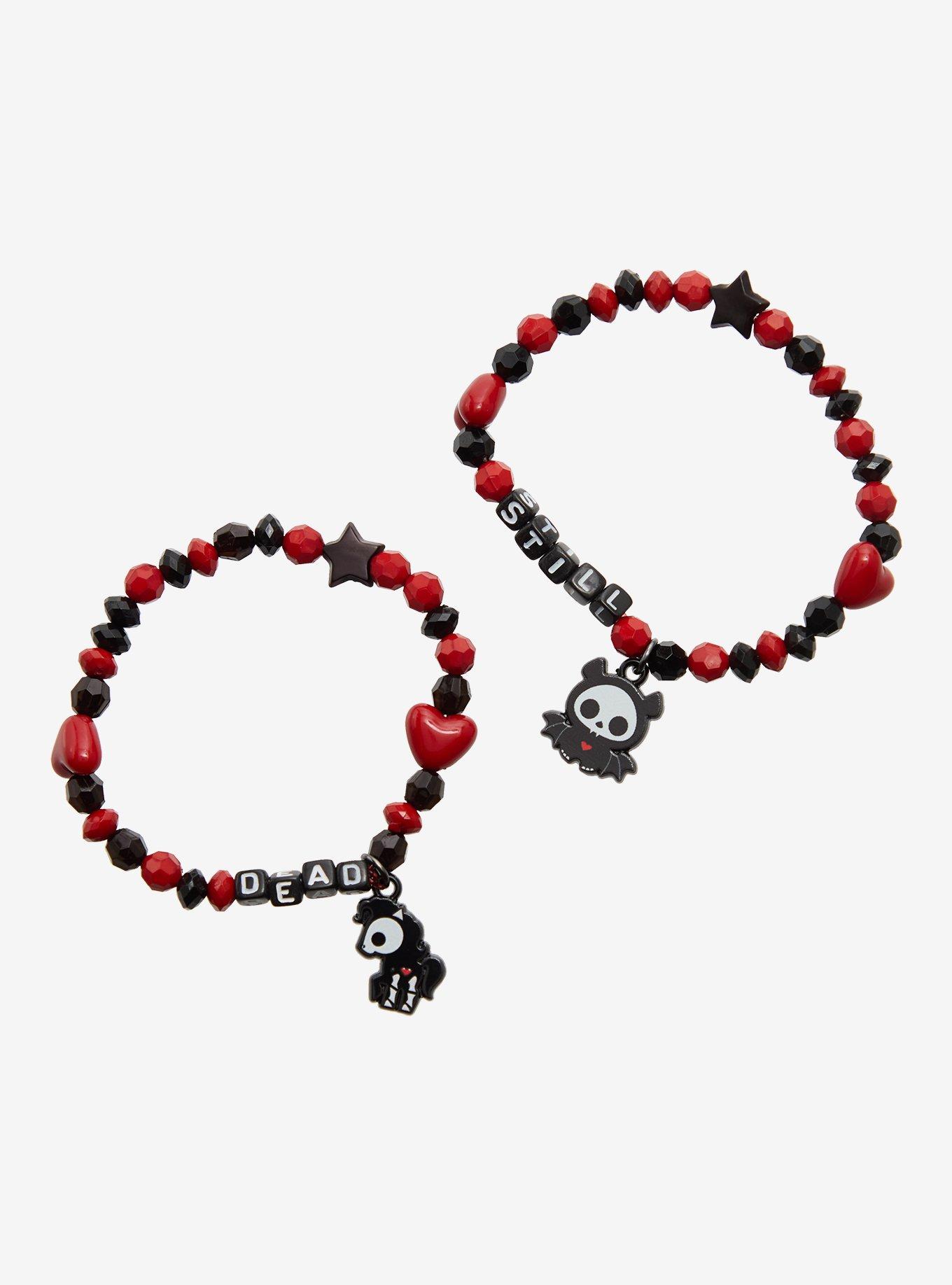 Skelanimals Still Dead Best Friend Bead Bracelet Set, , hi-res