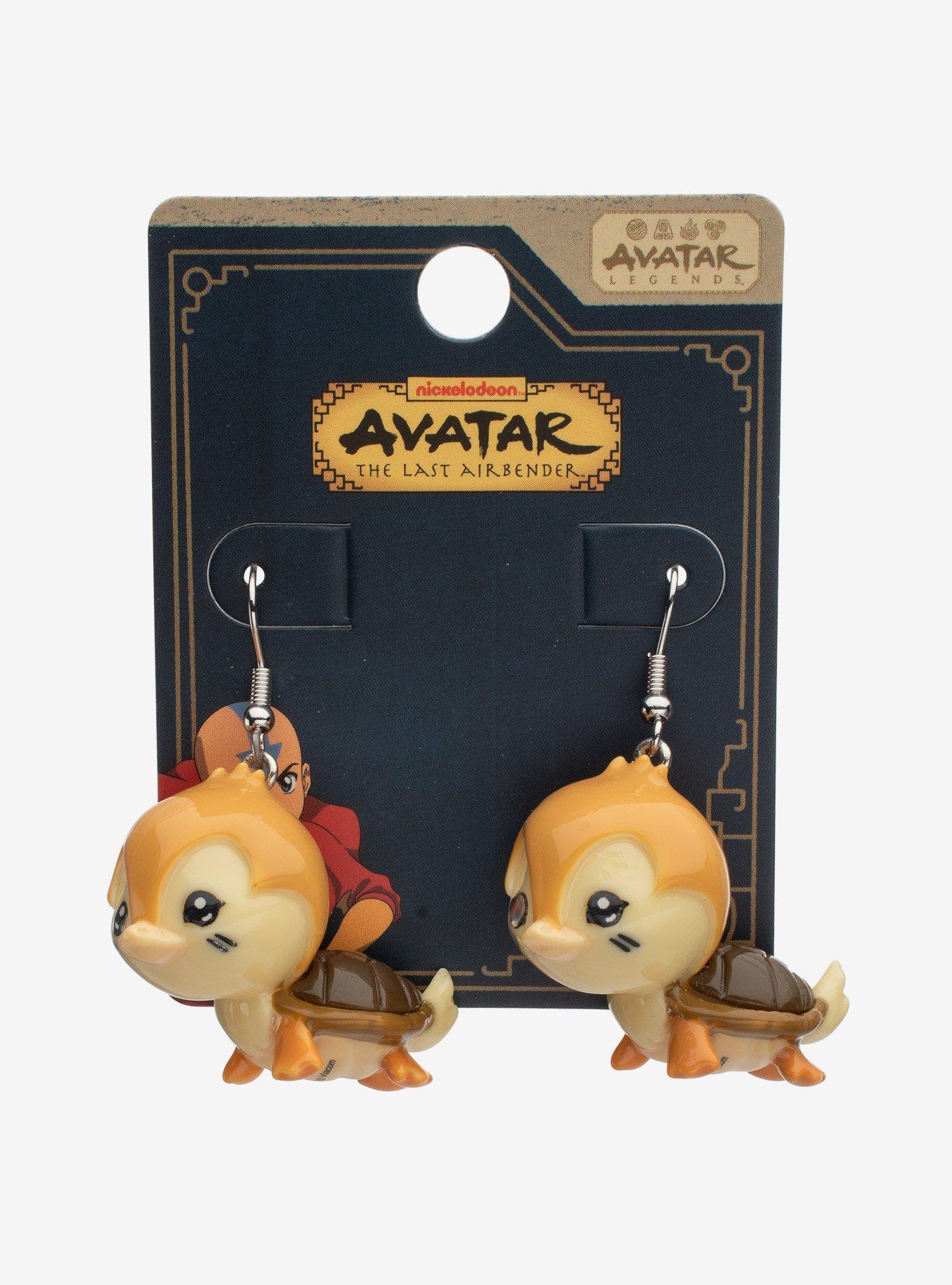 Avatar: The Last Airbender Turtle Duck Figural Drop Earrings, , hi-res