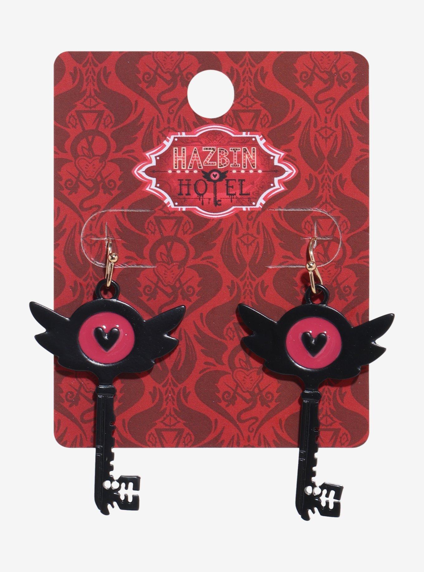 Hazbin Hotel Key Drop Earrings, , hi-res