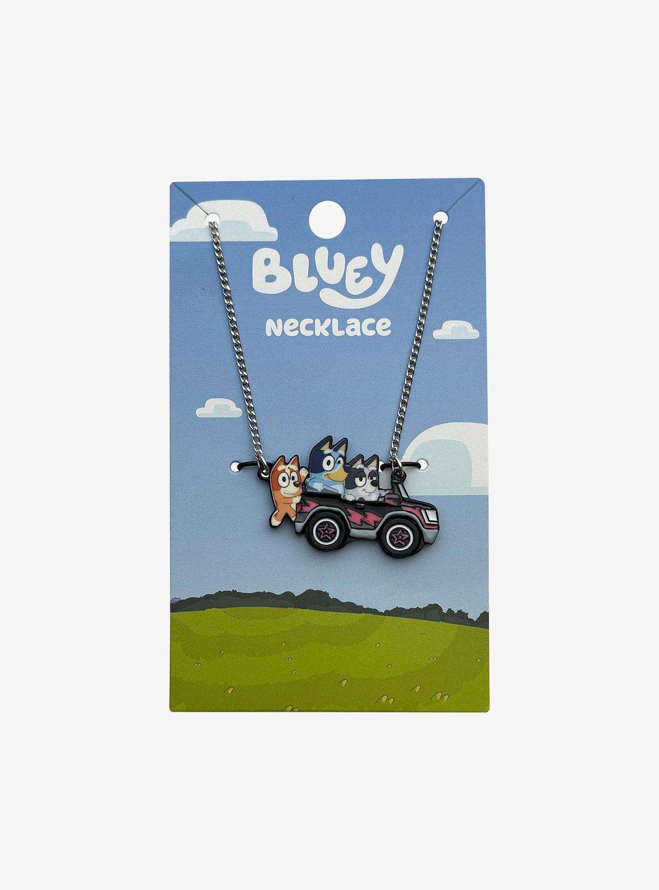 Bluey Family Car Ride Necklace, , hi-res