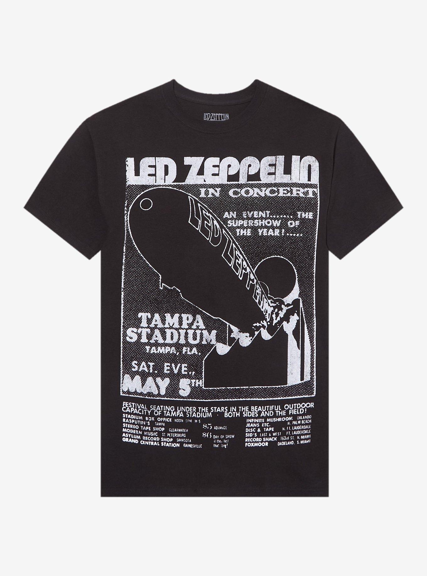 Led Zeppelin Tampa Stadium Concert T-Shirt, , hi-res