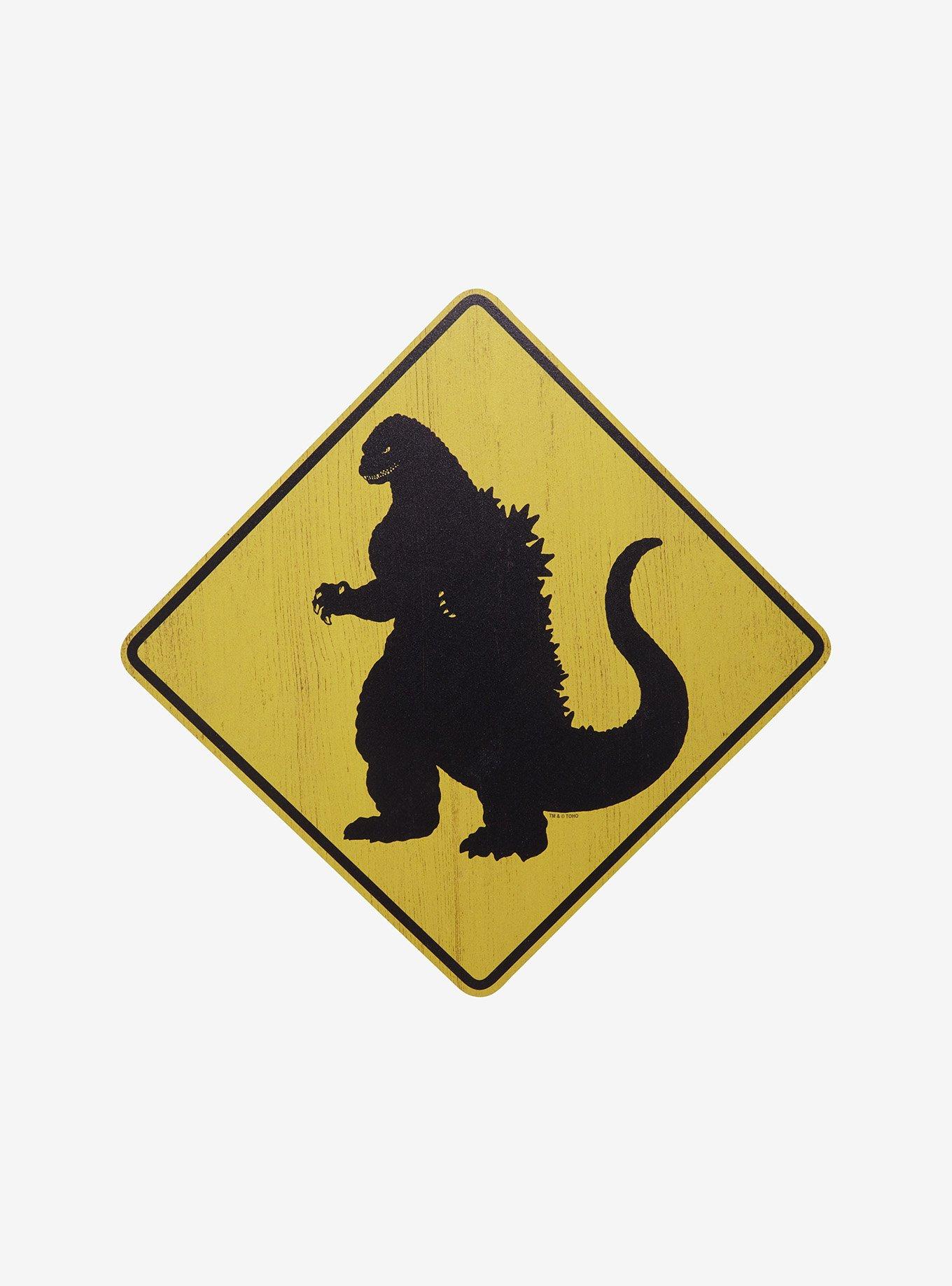 Godzilla Crossing Wall Art Hot Topic Exclusive, , hi-res