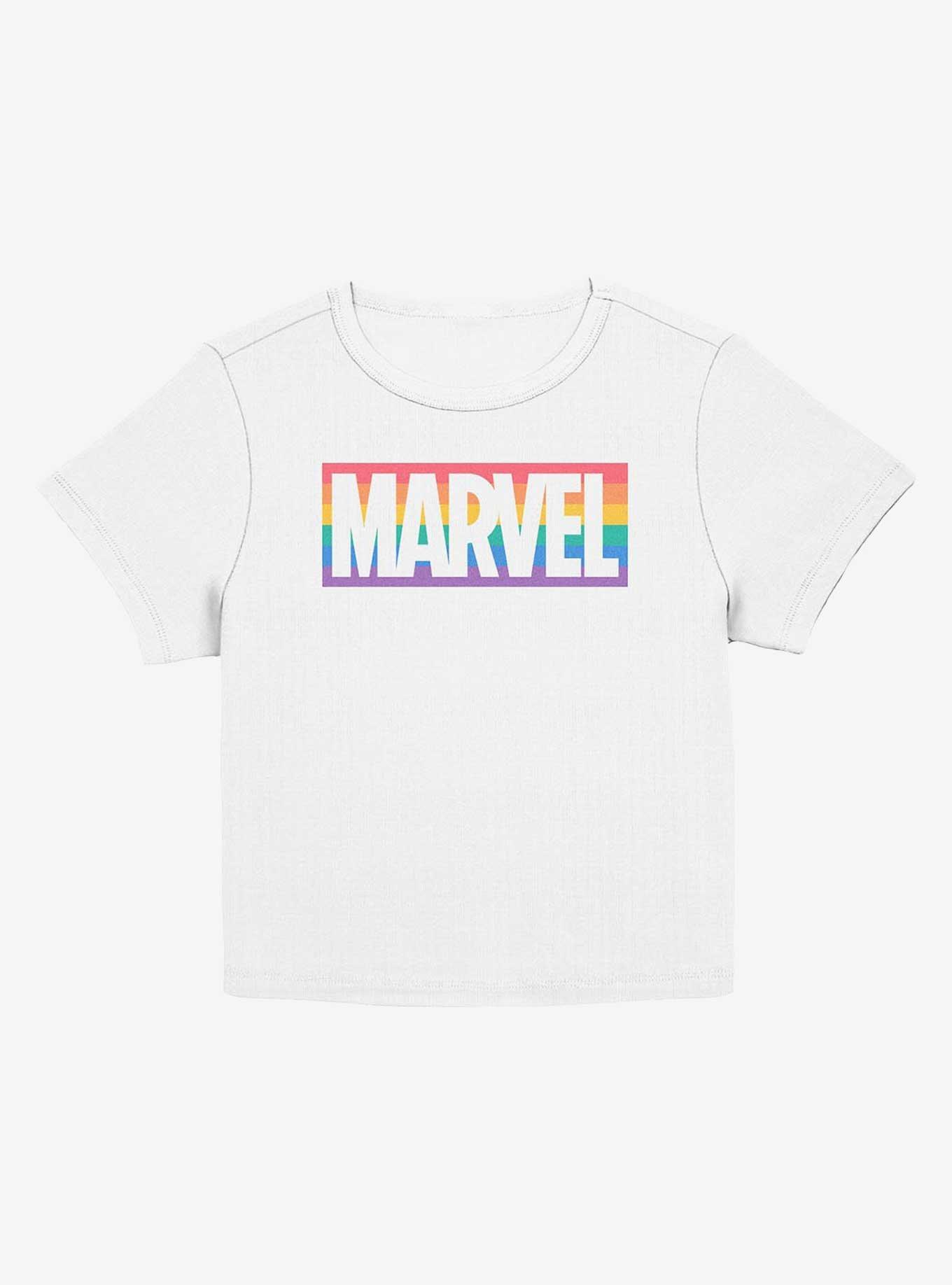 Marvel Pride Color Logo Girls Baby T-Shirt, , hi-res