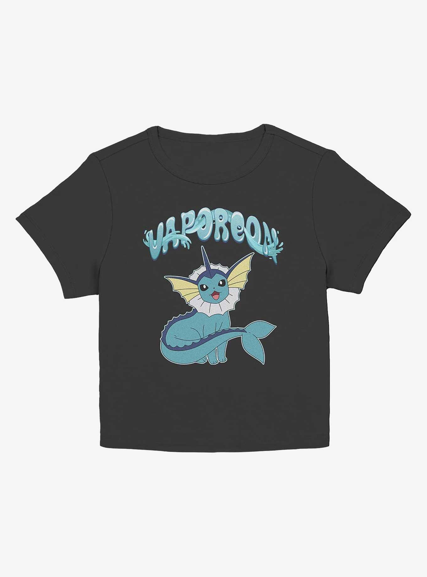 Pokemon Vaporeon Water Bubble Girls Baby T-Shirt, BLACK, hi-res