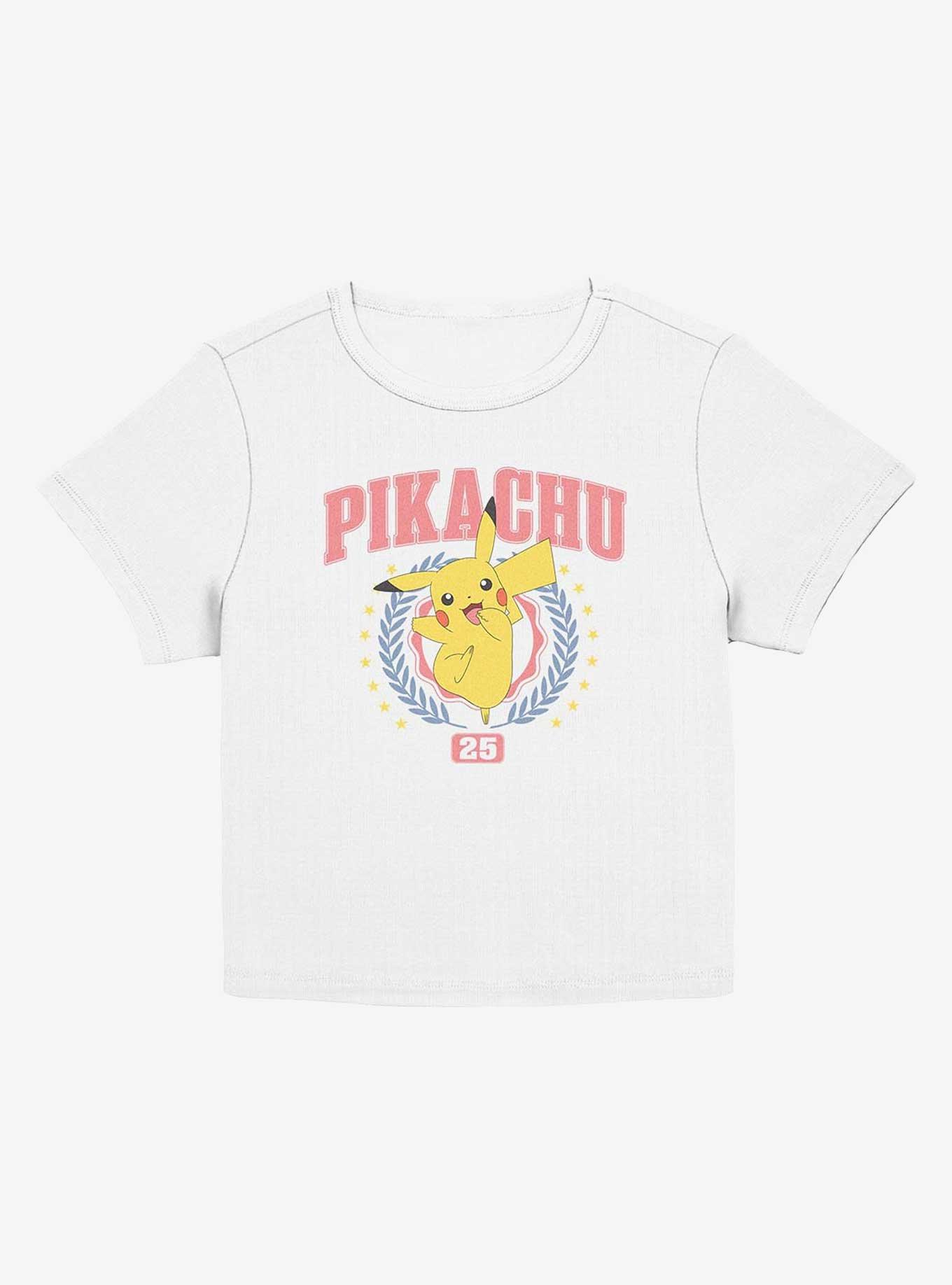 Pokemon Pikacollegiate Girls Baby T-Shirt, EGRET, hi-res