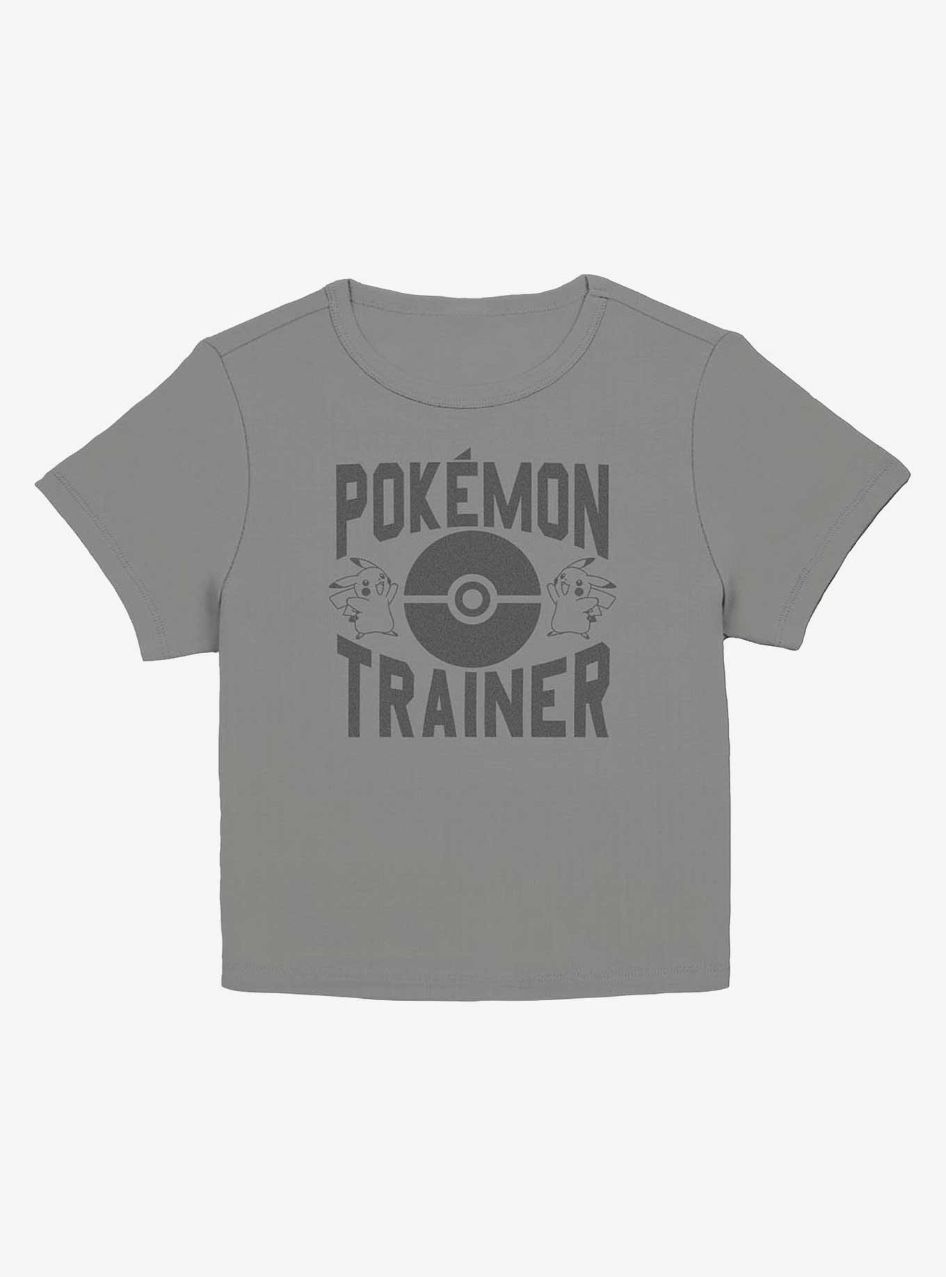 Pokemon Trainer Girls Baby T-Shirt, CHARCOAL, hi-res