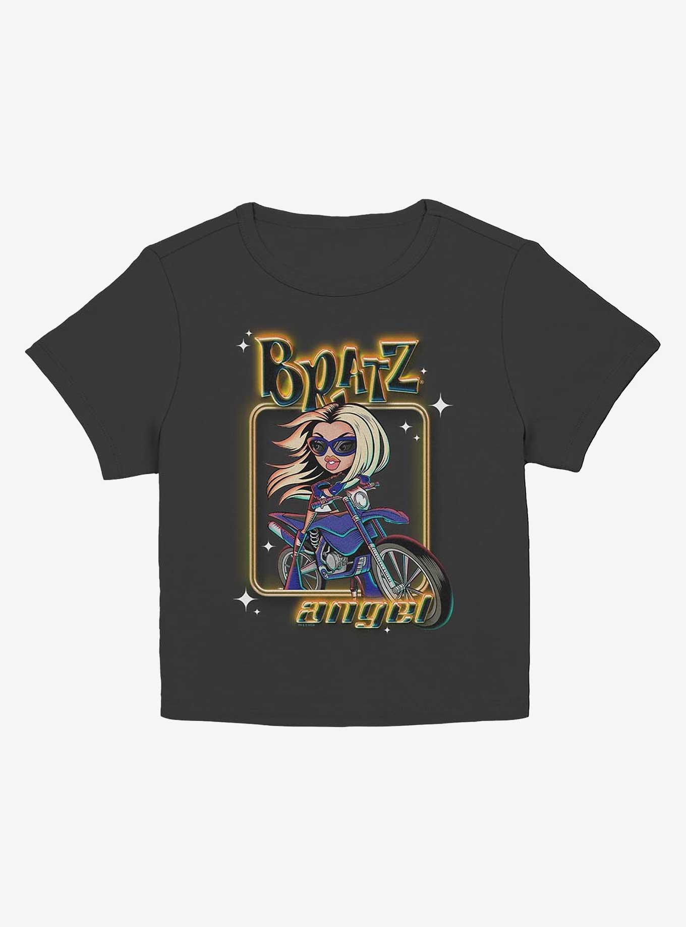 Bratz Angel Motorcycle Girls Baby T-Shirt, BLACK, hi-res