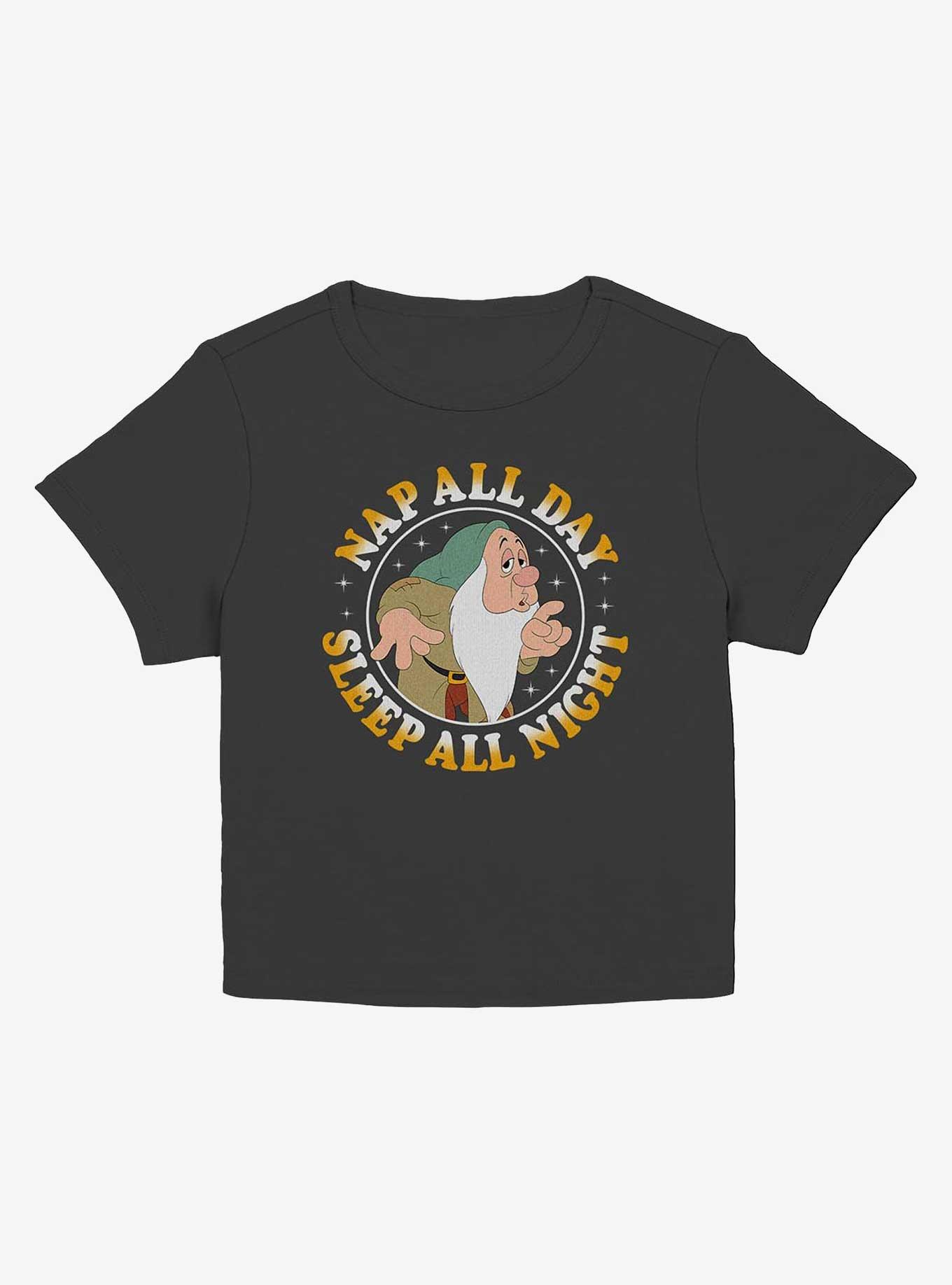 Disney Princesses Nap All Day Girls Baby T-Shirt, , hi-res