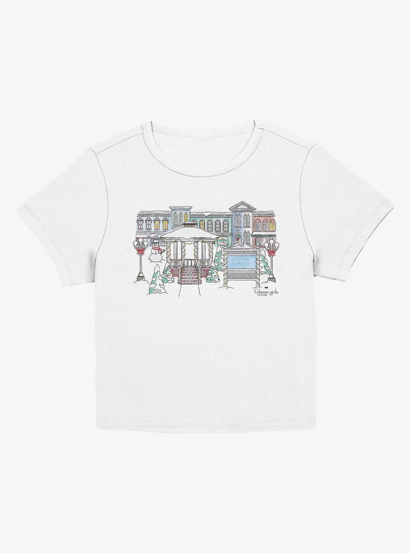 Gilmore Girls Stars Hollow Watercolor Girls Baby T-Shirt, , hi-res