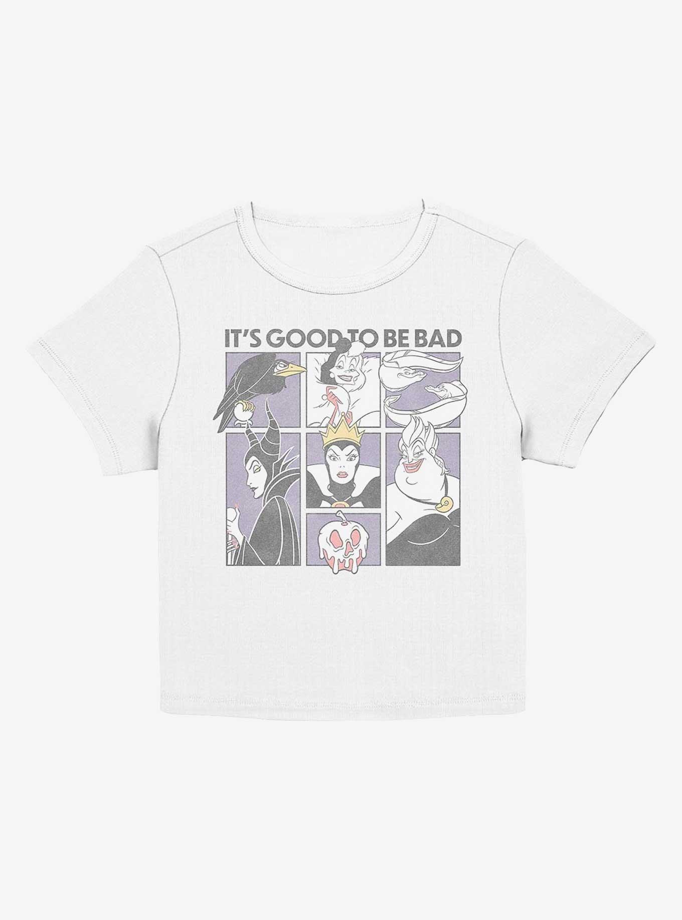 Disney Villains Grid Redux Girls Baby T-Shirt, EGRET, hi-res