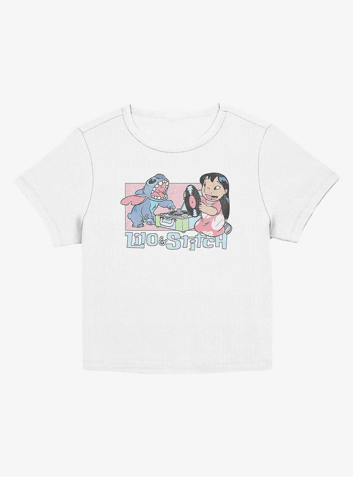 Disney Lilo & Stitch Duo Records Girls Baby T-Shirt, , hi-res
