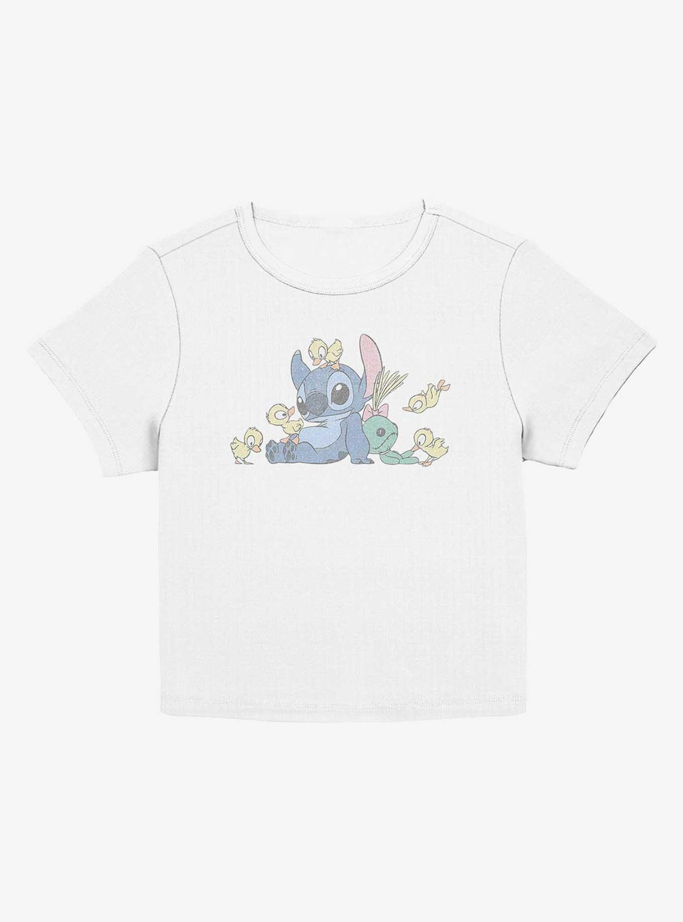 Disney Lilo & Stitch Ducky Kind Girls Baby T-Shirt, EGRET, hi-res