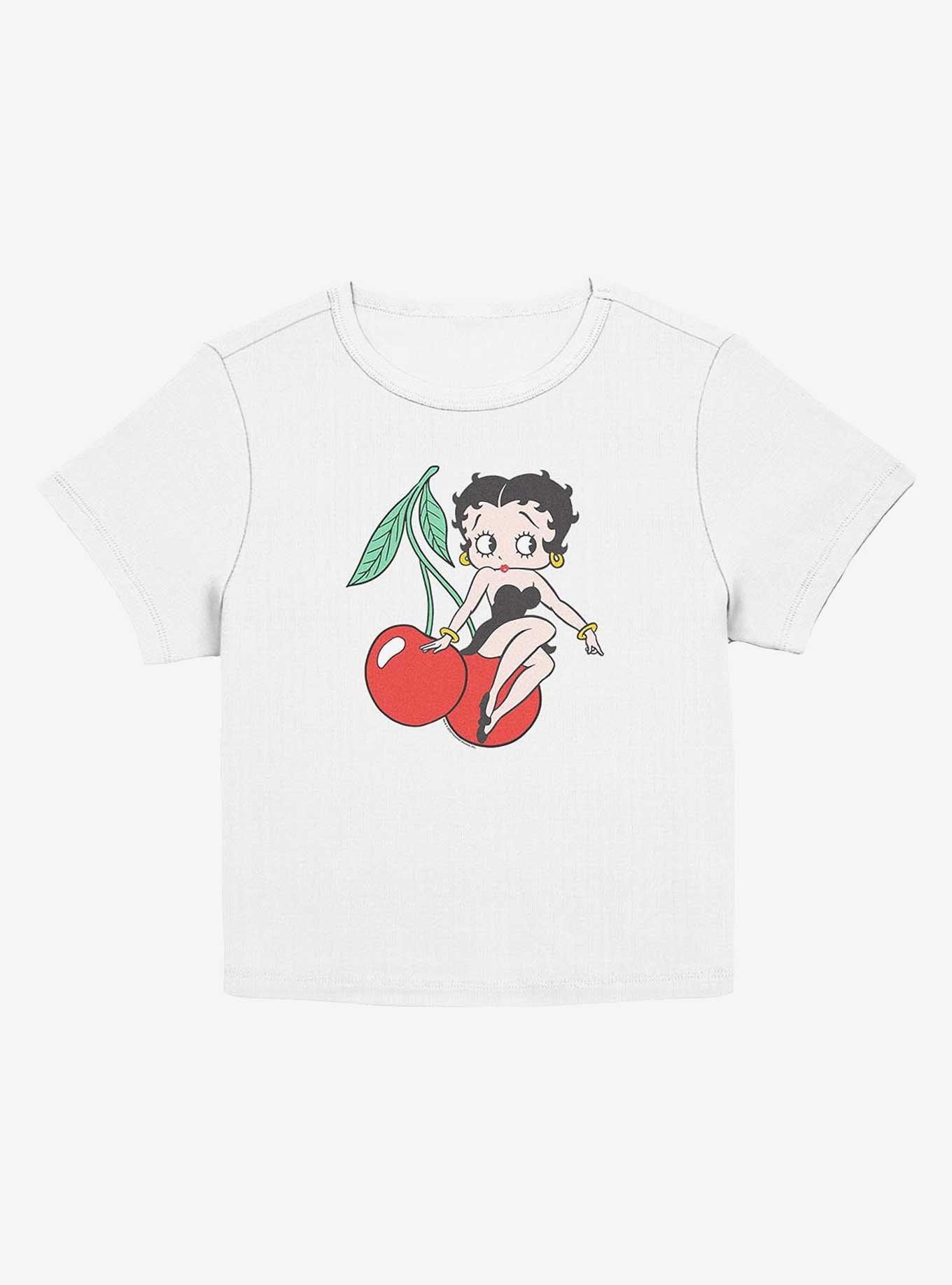 Betty Boop Cherries Girls Baby T-Shirt
