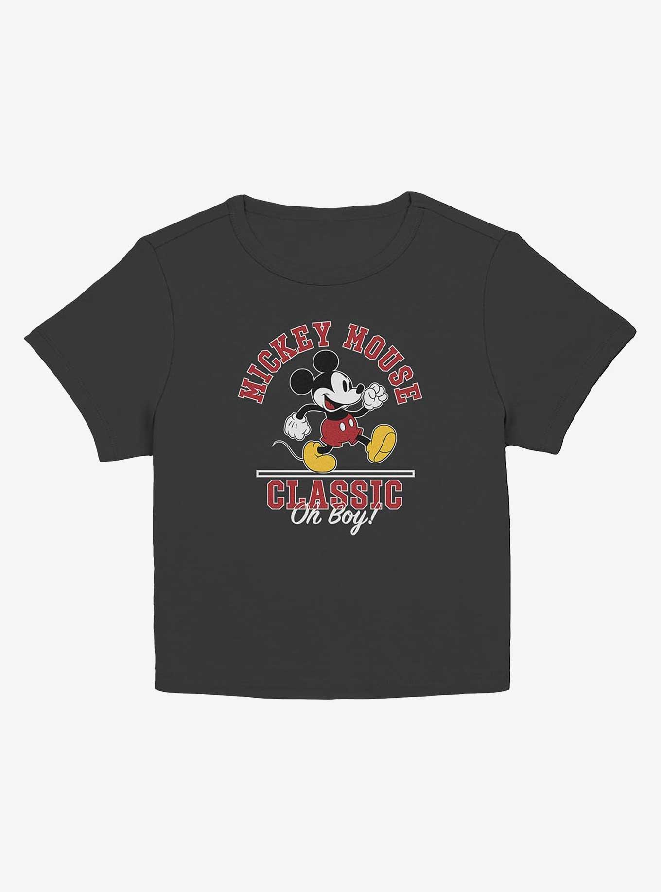 Disney Mickey Mouse Classic Girls Baby T-Shirt, BLACK, hi-res