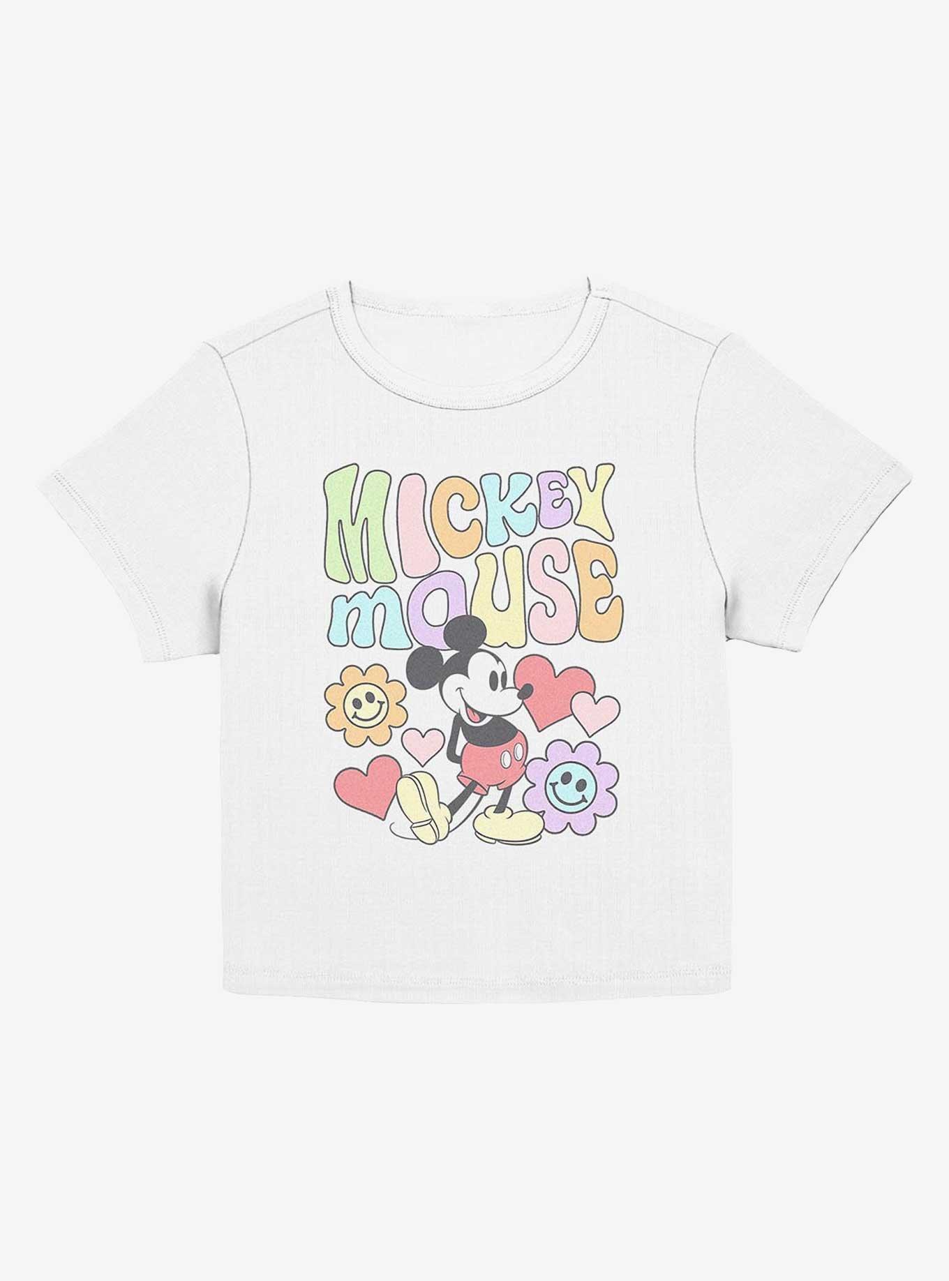 Disney Mickey Mouse Flower Faces Girls Baby T-Shirt, , hi-res
