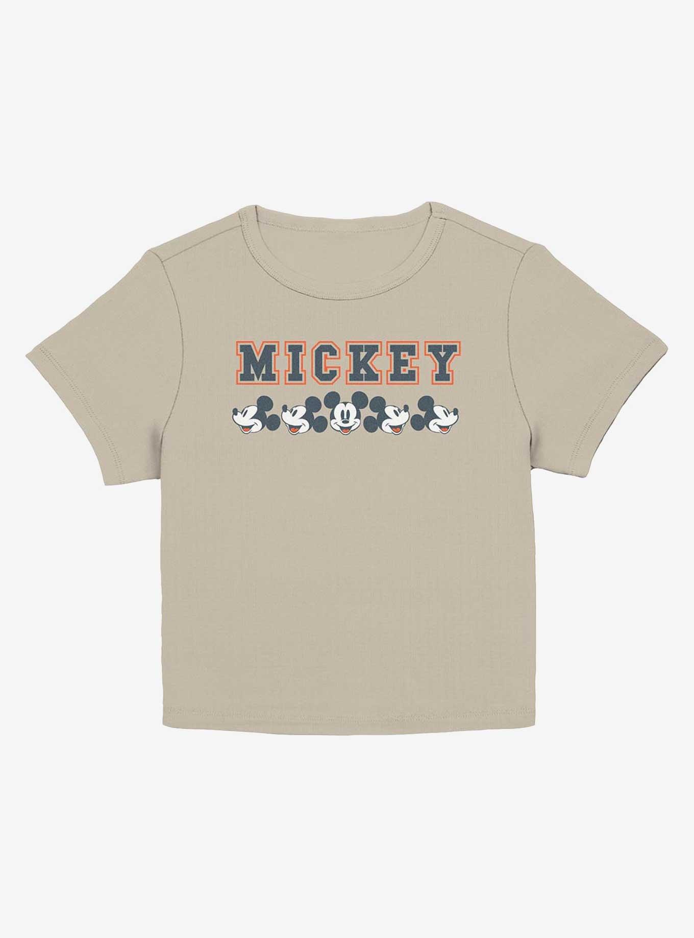 Disney Mickey Mouse Face Row Girls Baby T-Shirt, PLAZTAUPE, hi-res