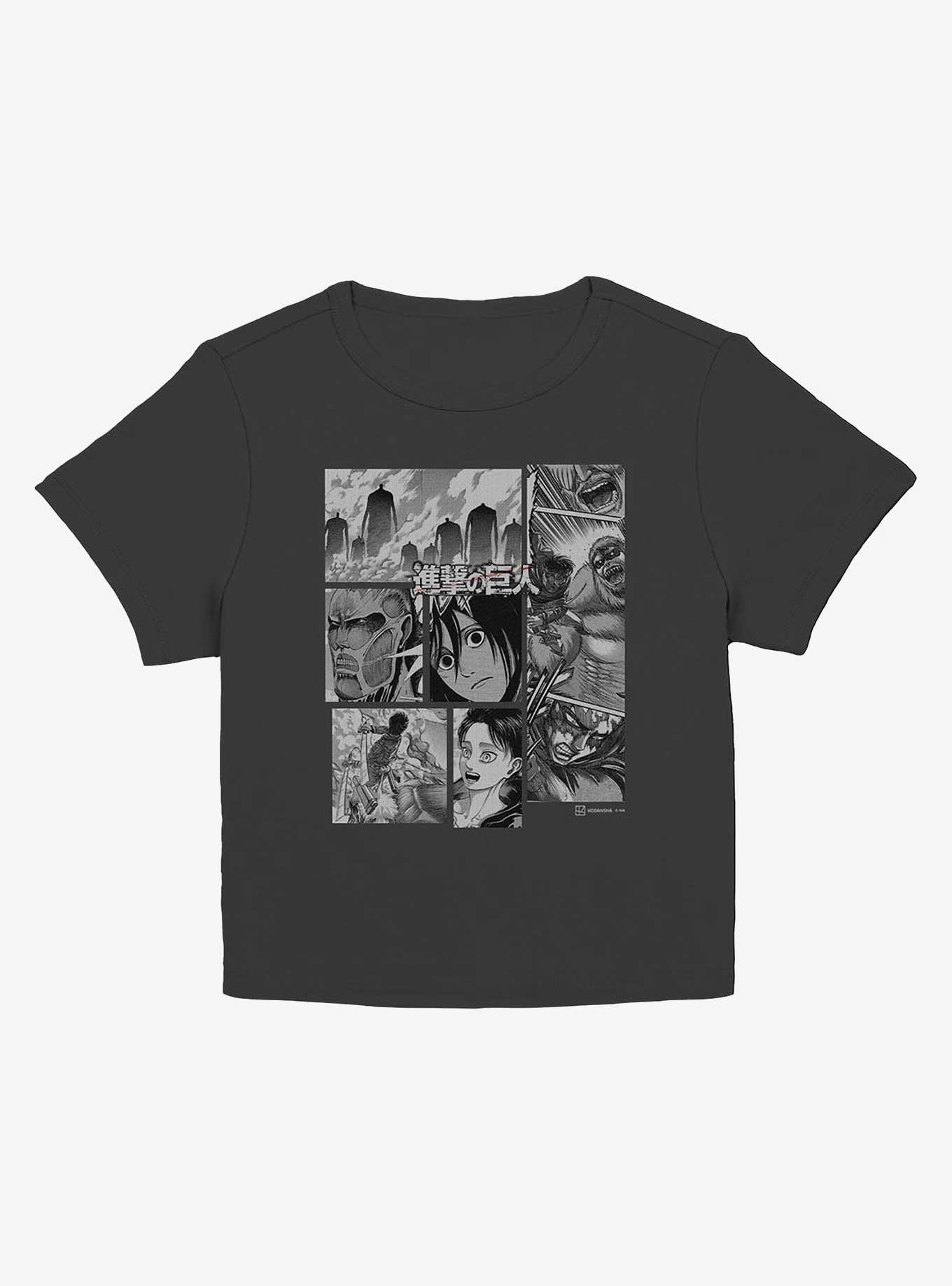 Attack on Titan Panels Girls Baby T-Shirt, , hi-res