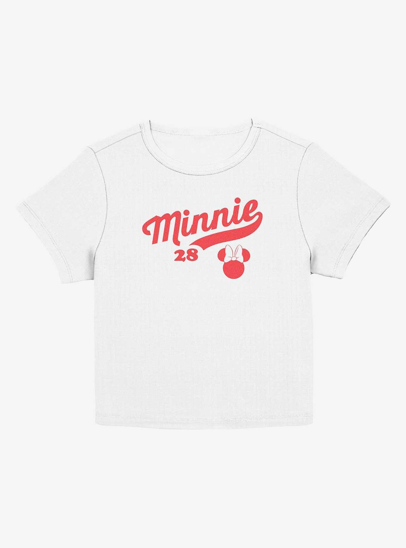 Disney Minnie Mouse Varsity Girls Baby T-Shirt, EGRET, hi-res