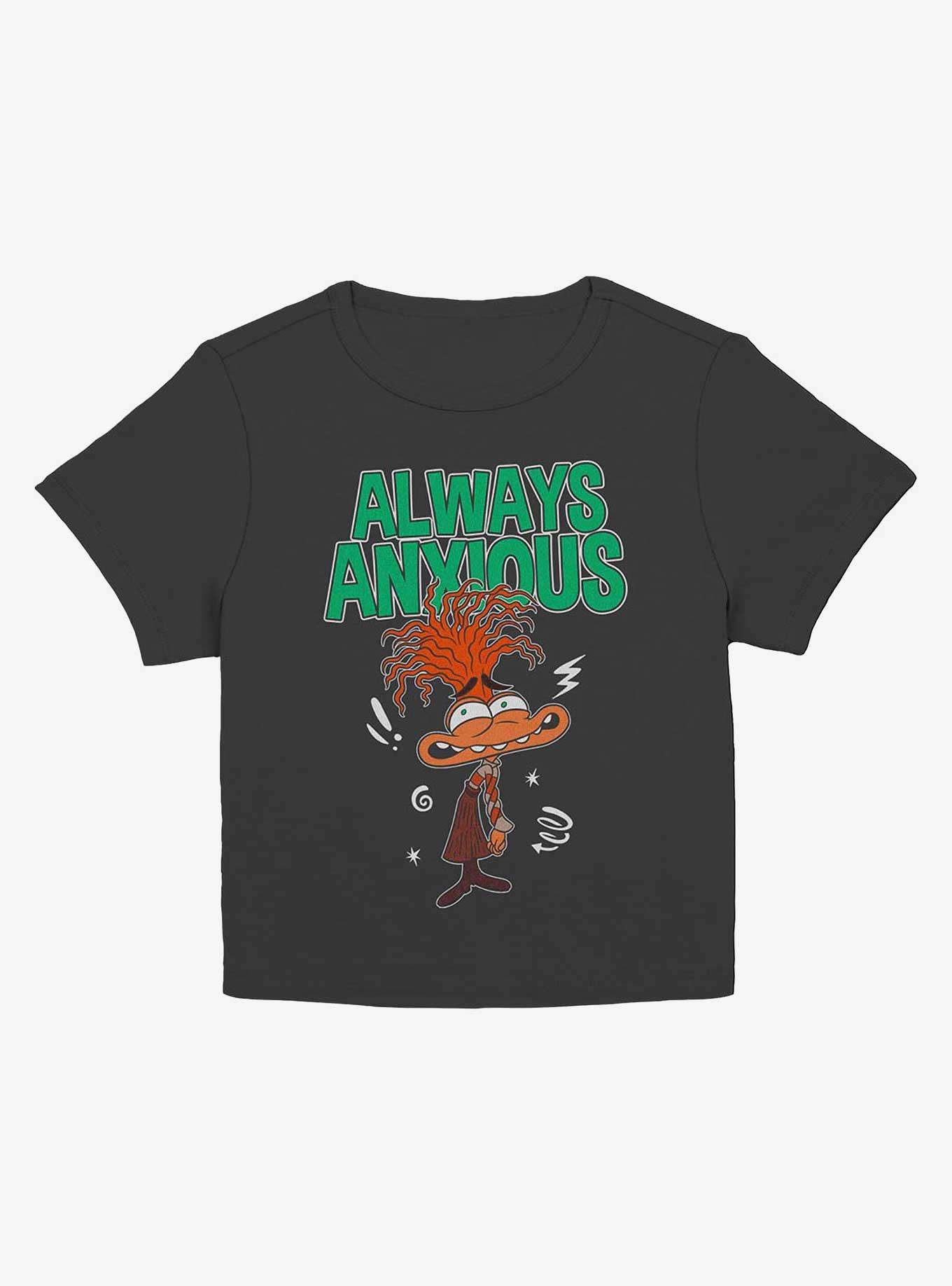 Disney Pixar Inside Out Always Anxious Girls Baby T-Shirt, BLACK, hi-res